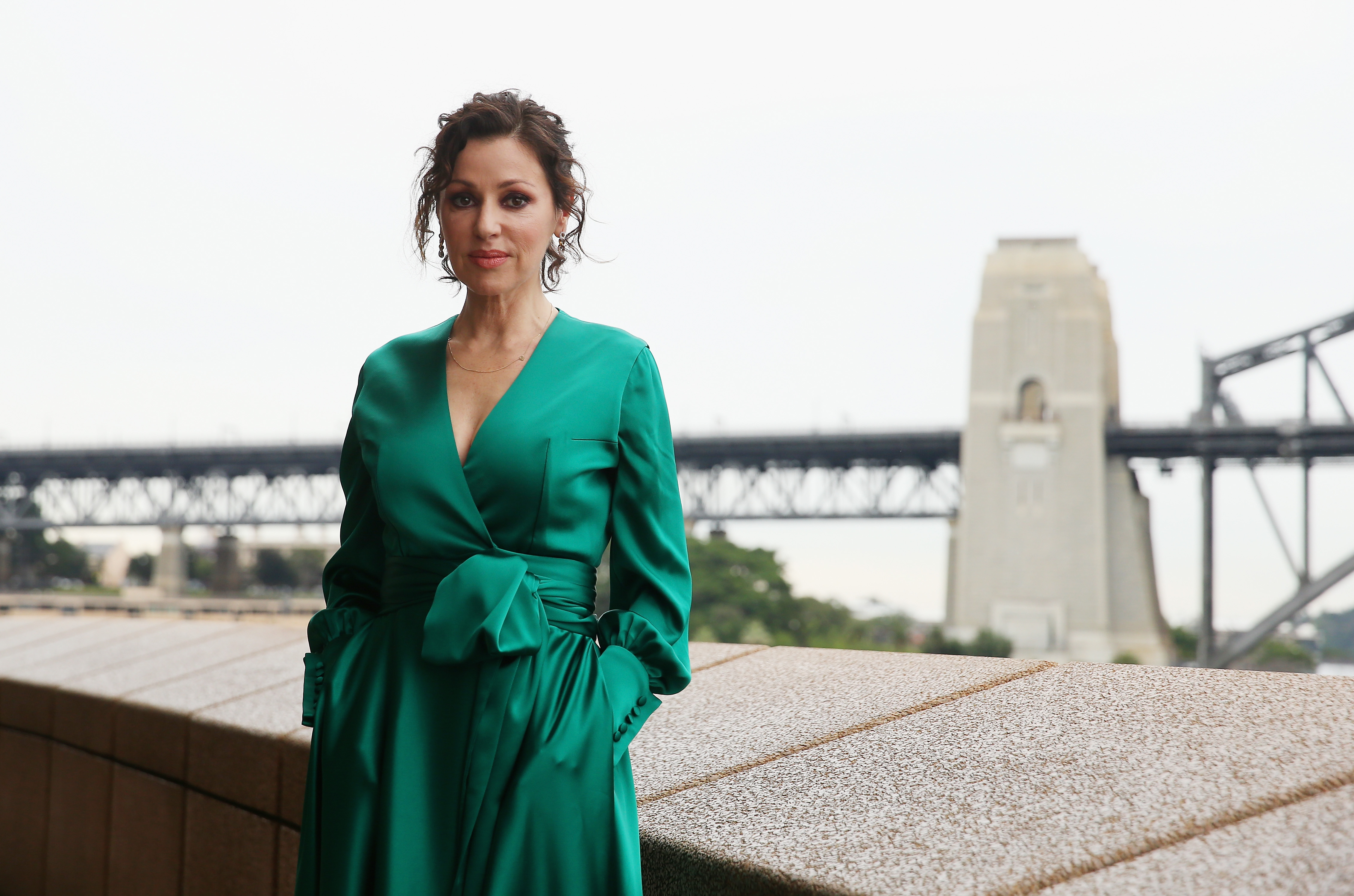 Tina Arena en el anuncio del reparto de EVITA en la Ópera de Sídney el 21 de agosto de 2017 en Sídney, Australia | Foto: Getty Images