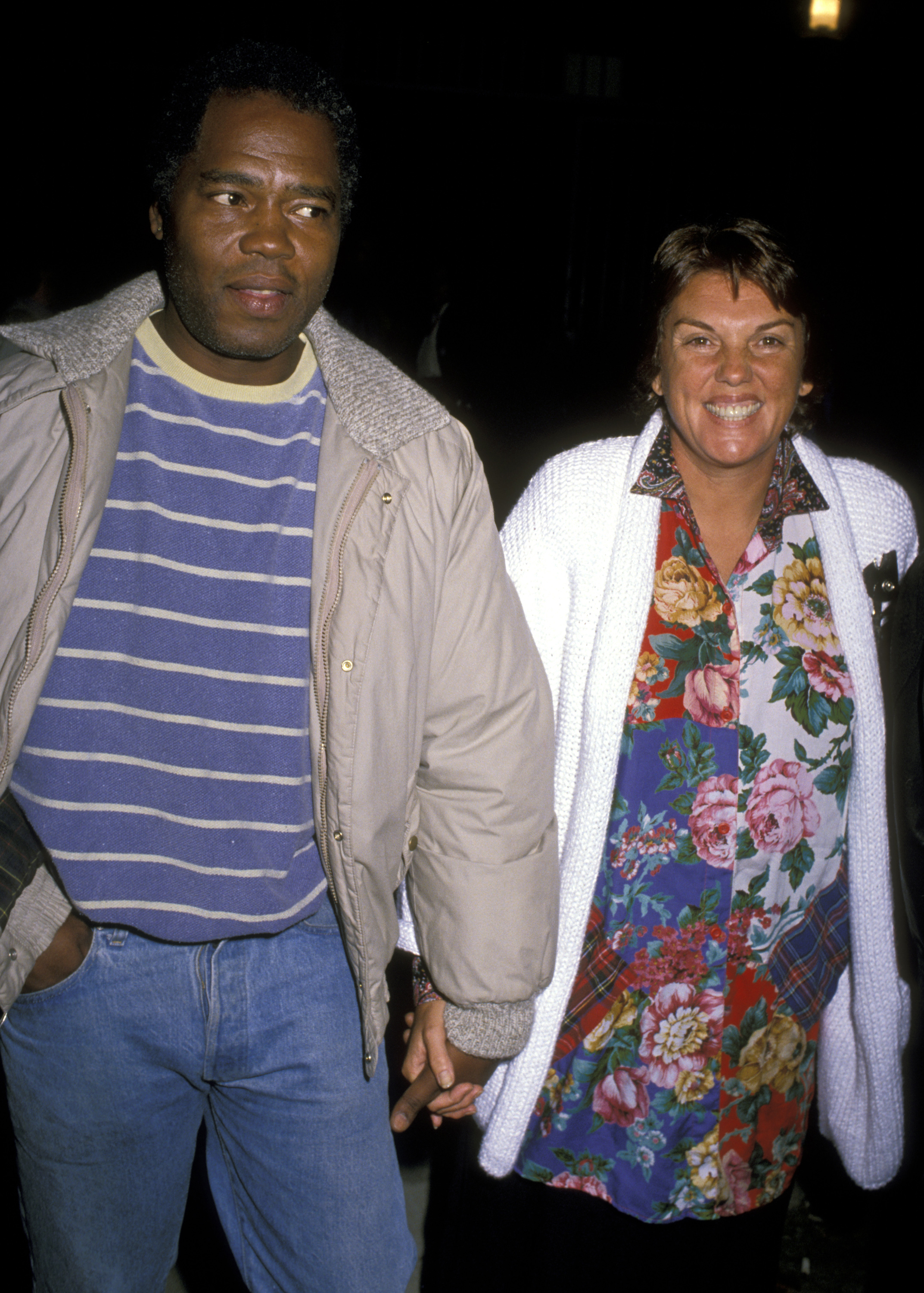 Georg Stanford Brown y Tyne Daly en el concierto "Human Rights Now!" en Los Ángeles, California, en 1988. | Fuente: Getty Images