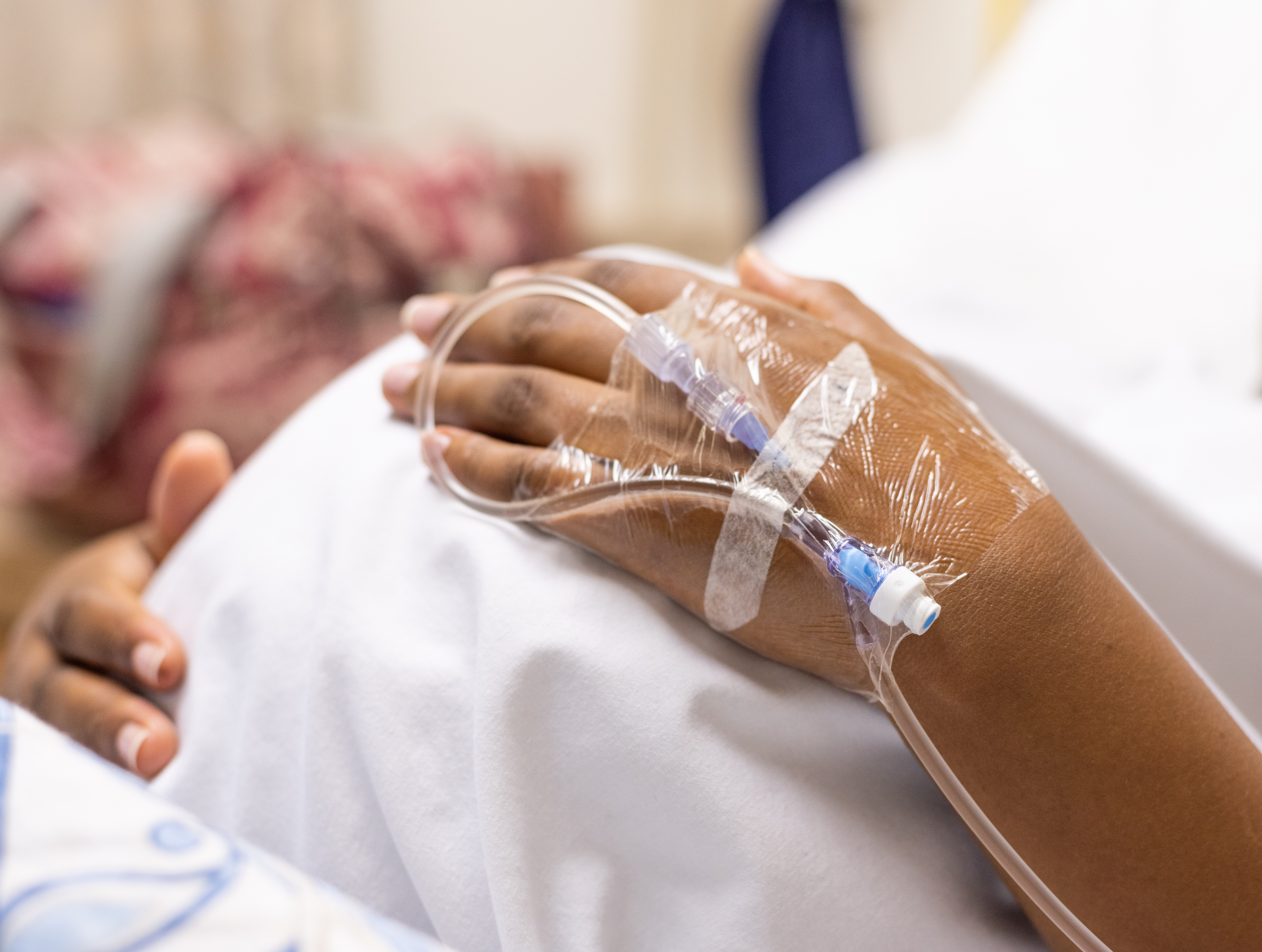 Una mujer embarazada en el hospital | Foto: Shutterstock