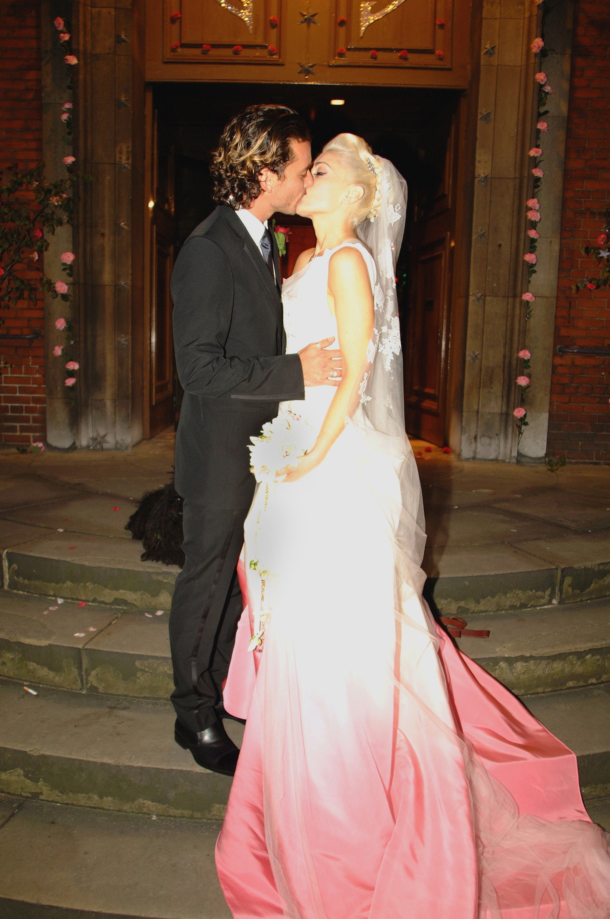 Gavin Rossdale se casó con Gwen Stefani en la Catedral de San Pablo en Covent Garden en Londres el sábado 14 de septiembre de 2002. | Foto: Getty images