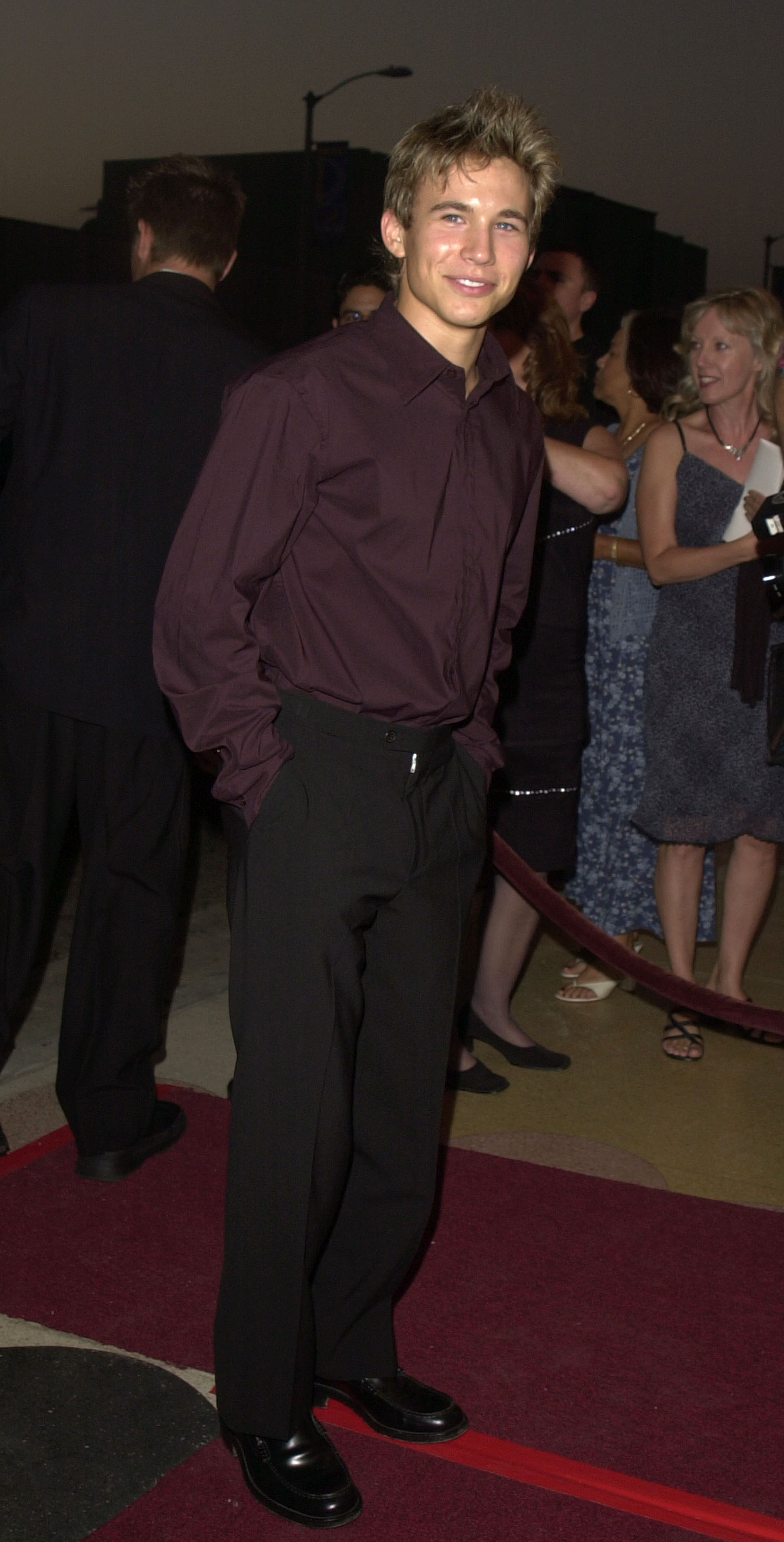 Jonathan Taylor Thomas asiste al estreno de "Speedway Junky" el 27 de agosto de 2001 | Fuente: Getty Images