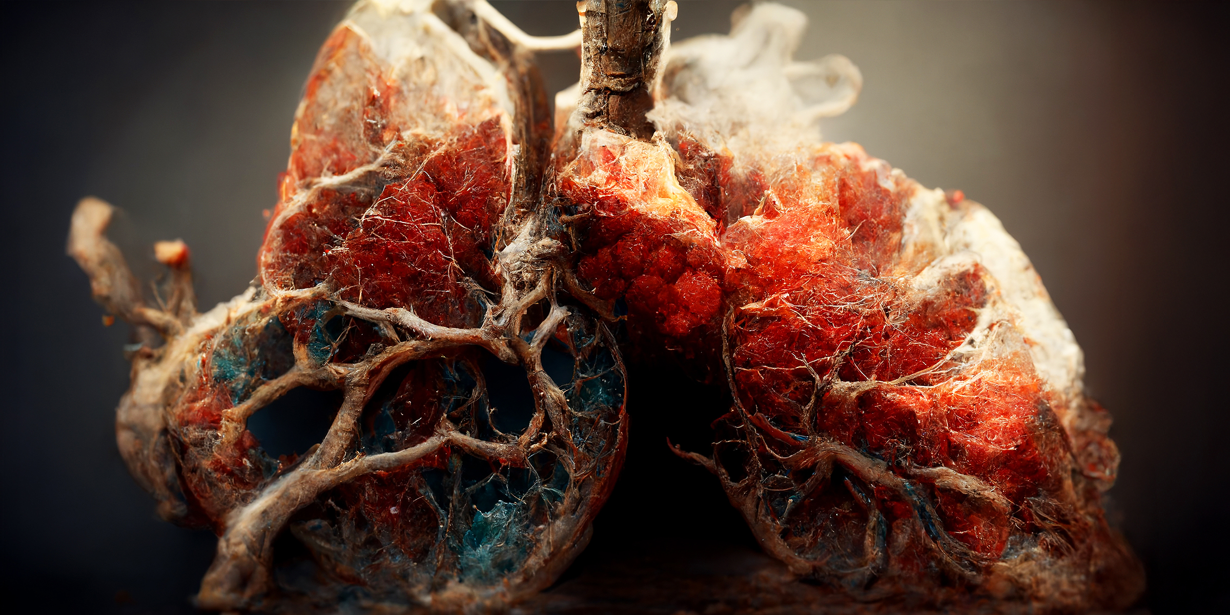 Vista detallada de los pulmones humanos | Fuente: Getty Images