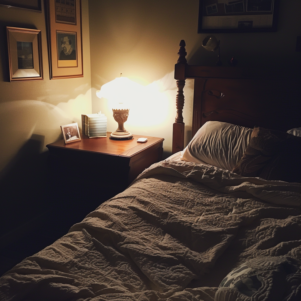 Una cama cómoda | Fuente: Midjourney