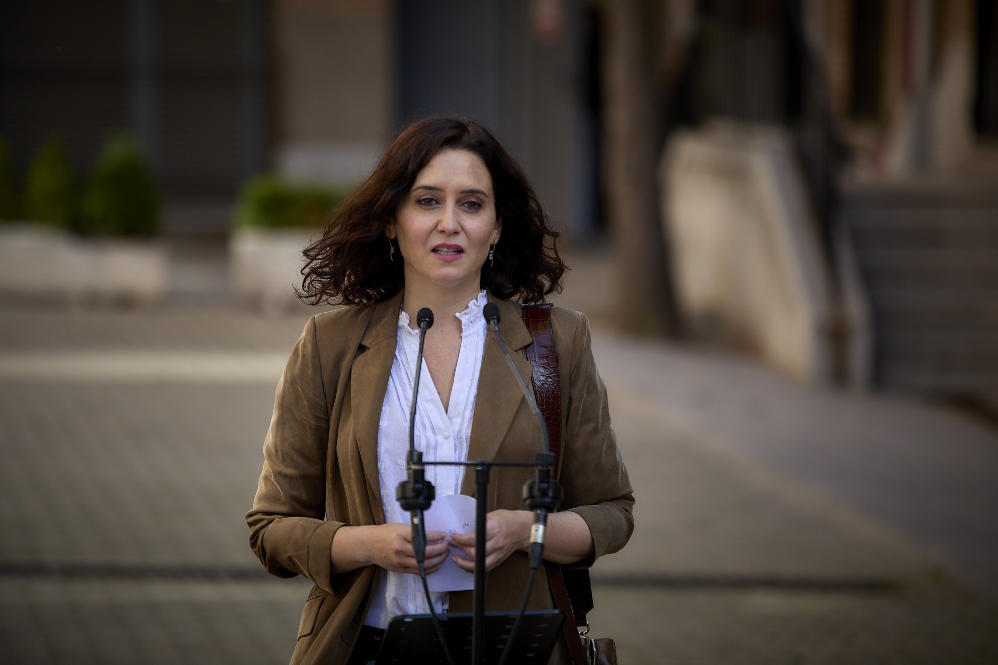 Isabel Dïaz Ayuso en madrid en mayo de 2021. | Foto: Getty Images
