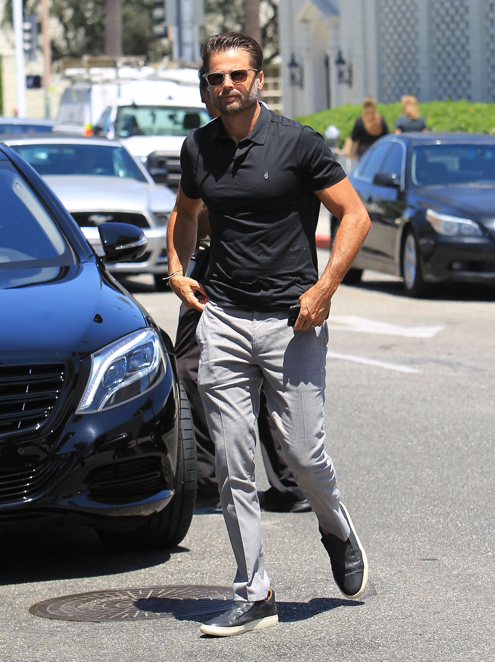 David Charvet visto el 26 de julio de 2017, en Los Ángeles, California | Fuente: Getty Images