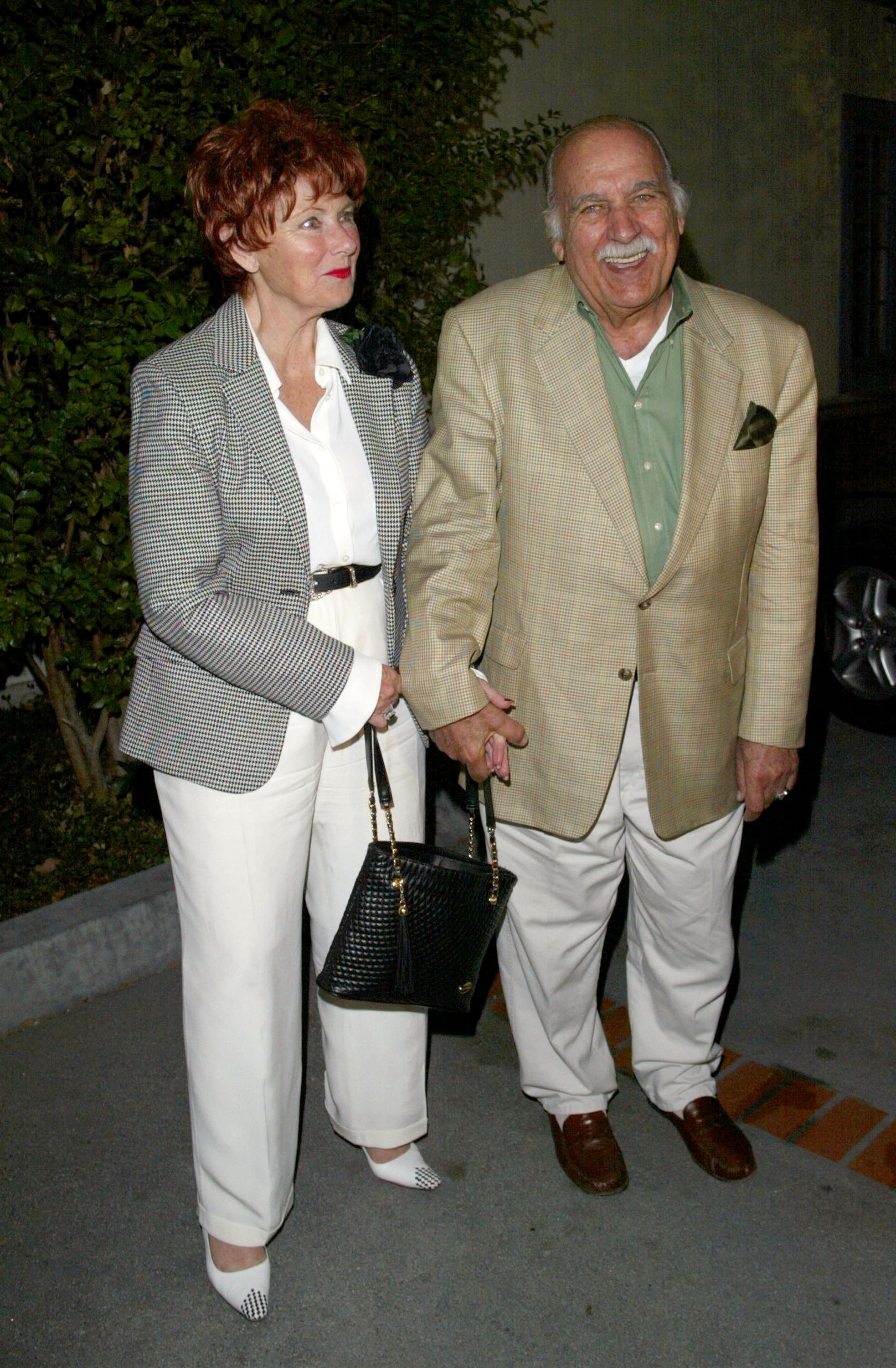 Marion Ross y Paul Michael el 14 de septiembre de 2002 en Burbank, California | Fuente: Getty Images