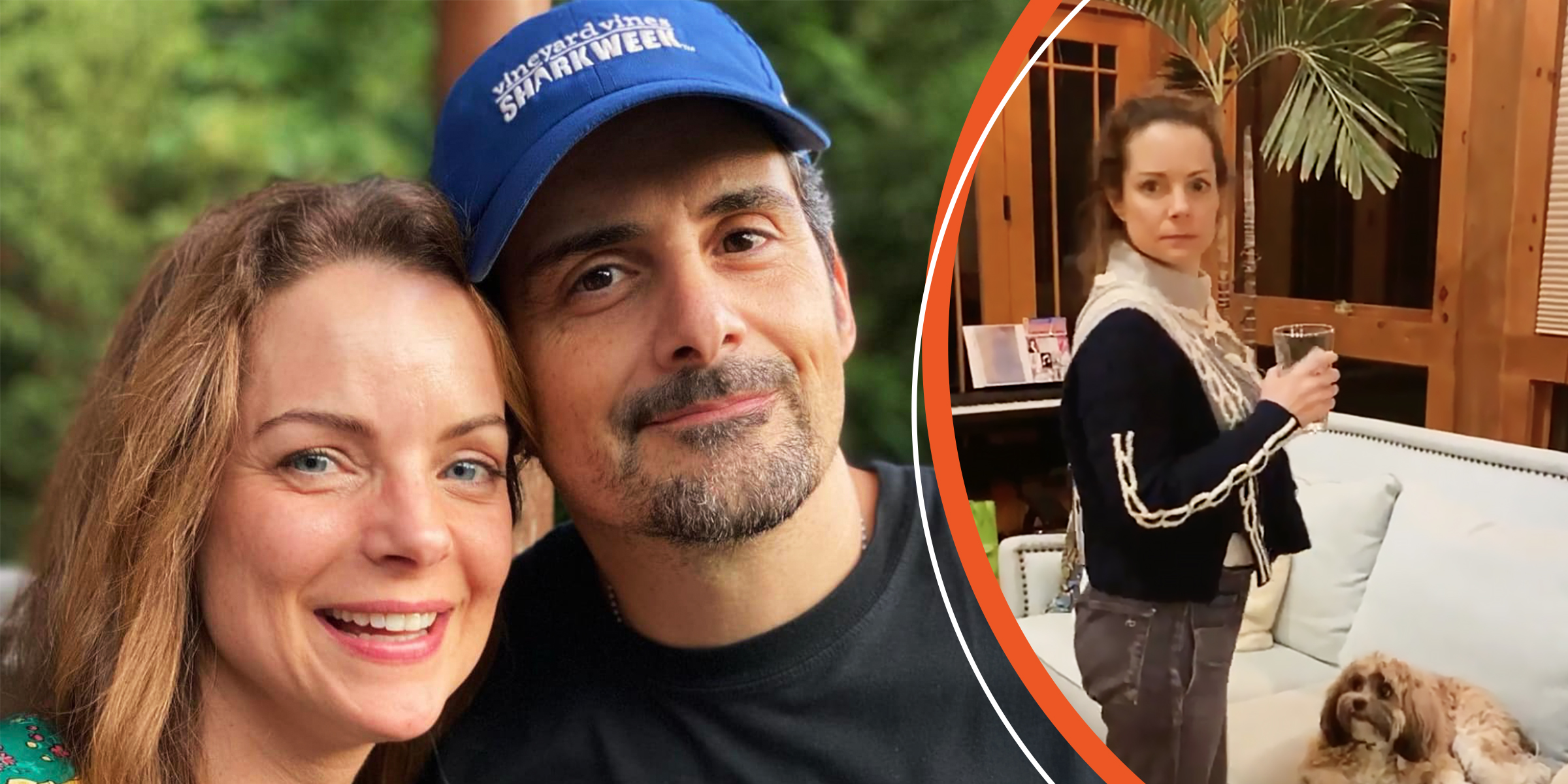 Kimberly Williams-Paisley y Brad Paisley | Fuente: facebook.com/bradpaisley | instagram.com/kimberlywilliamspaisley