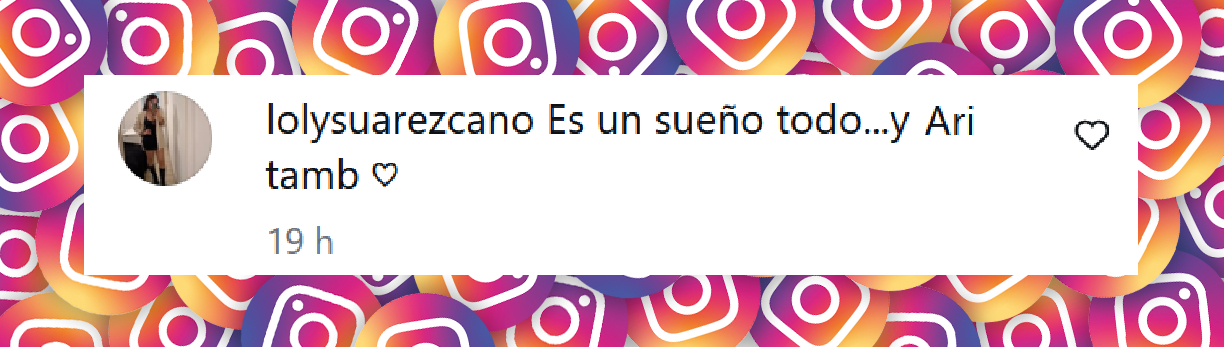 Comentario de una usuaria sobre el cumpleaños número 4 de Arianna, la hija de Stephanie Demner | Fuente: Instagram/stephaniedemner