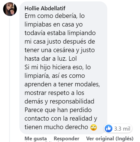 Comentario de un usuario en la publicación de Daily Mail en Facebook | Foto: facebook.com/Daily Mail