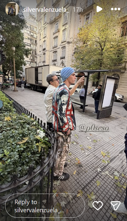 Silvestre Valenzuela en su sesión de fotos como modelo | Fuente: Instagram/silvervalenzuela_