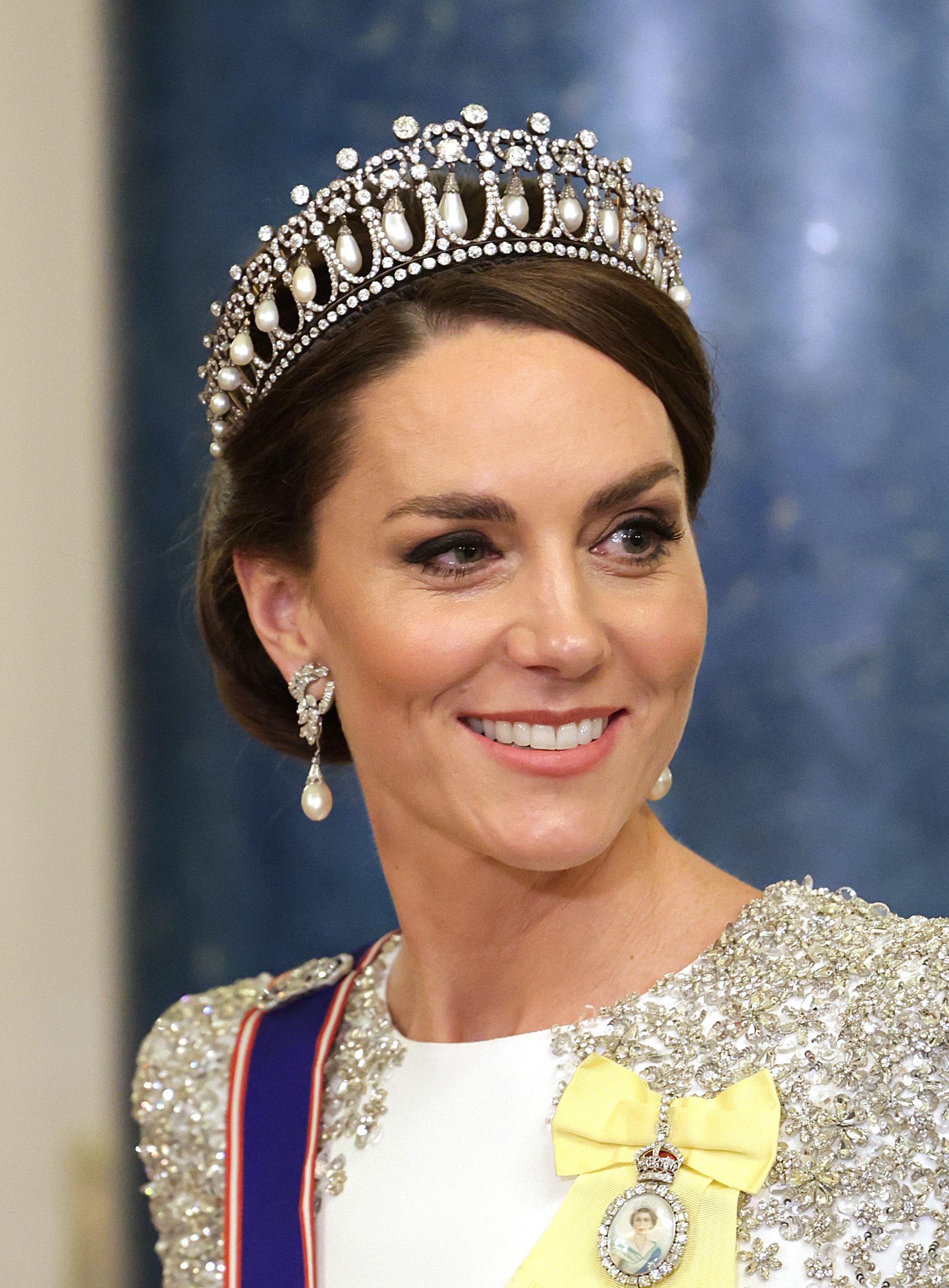 La princesa Catherine durante el Banquete de Estado en el Palacio de Buckingham el 22 de noviembre de 2022 en Londres, Inglaterra | Foto: Getty Images