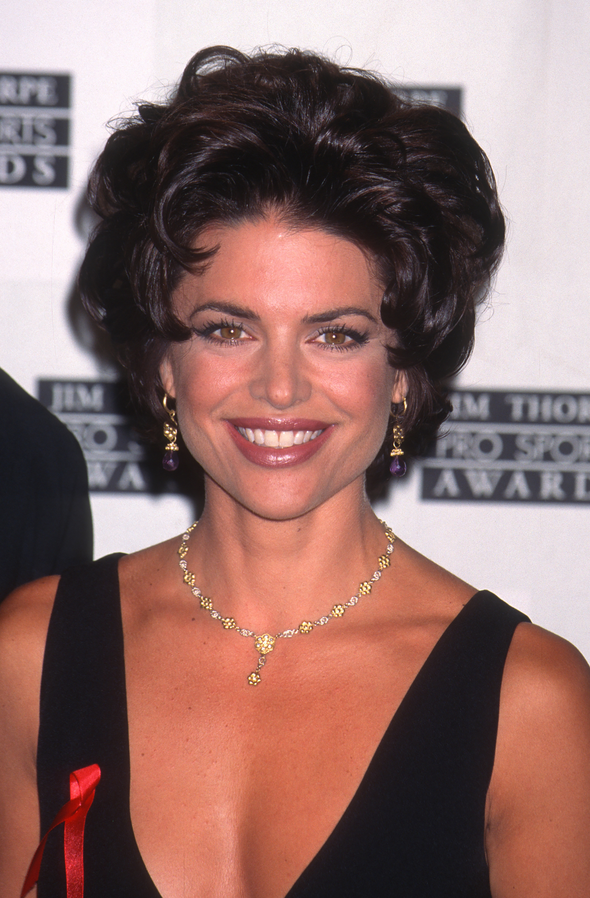 Lisa Rinna en los Premios Jim Thorpe Pro Sports en Los Ángeles, California, el 8 de julio de 1995. | Fuente: Getty Images