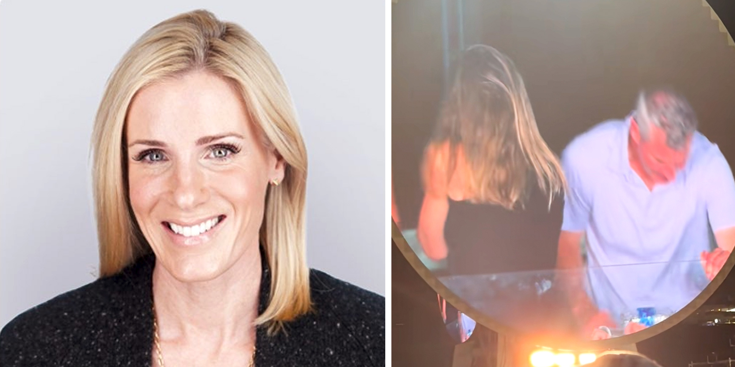 Kristin Cabot | Kristin Cabot y Andy Byron | Fuente: x.com/anuibi | TikTok/instaagraace
