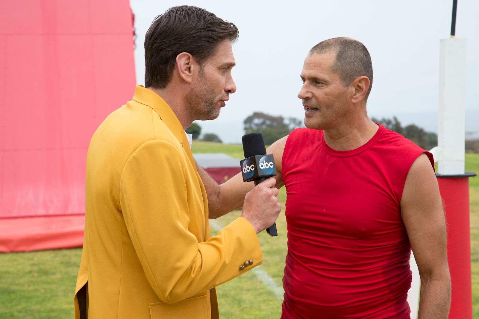 La estrella de "Melrose Place" en "Battle of The Network Stars" de ABC el 7 de junio de 2017 | Fuente: Getty Images