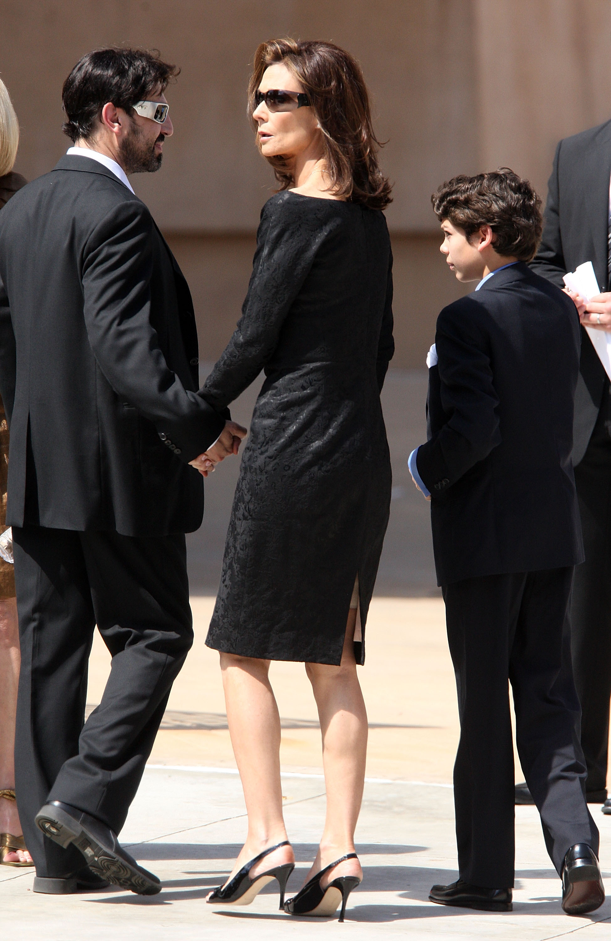 Kate Jackson en el funeral de Farrah Fawcett el 30 de junio de 2009, en Los Ángeles, California. | Fuente: Getty Images