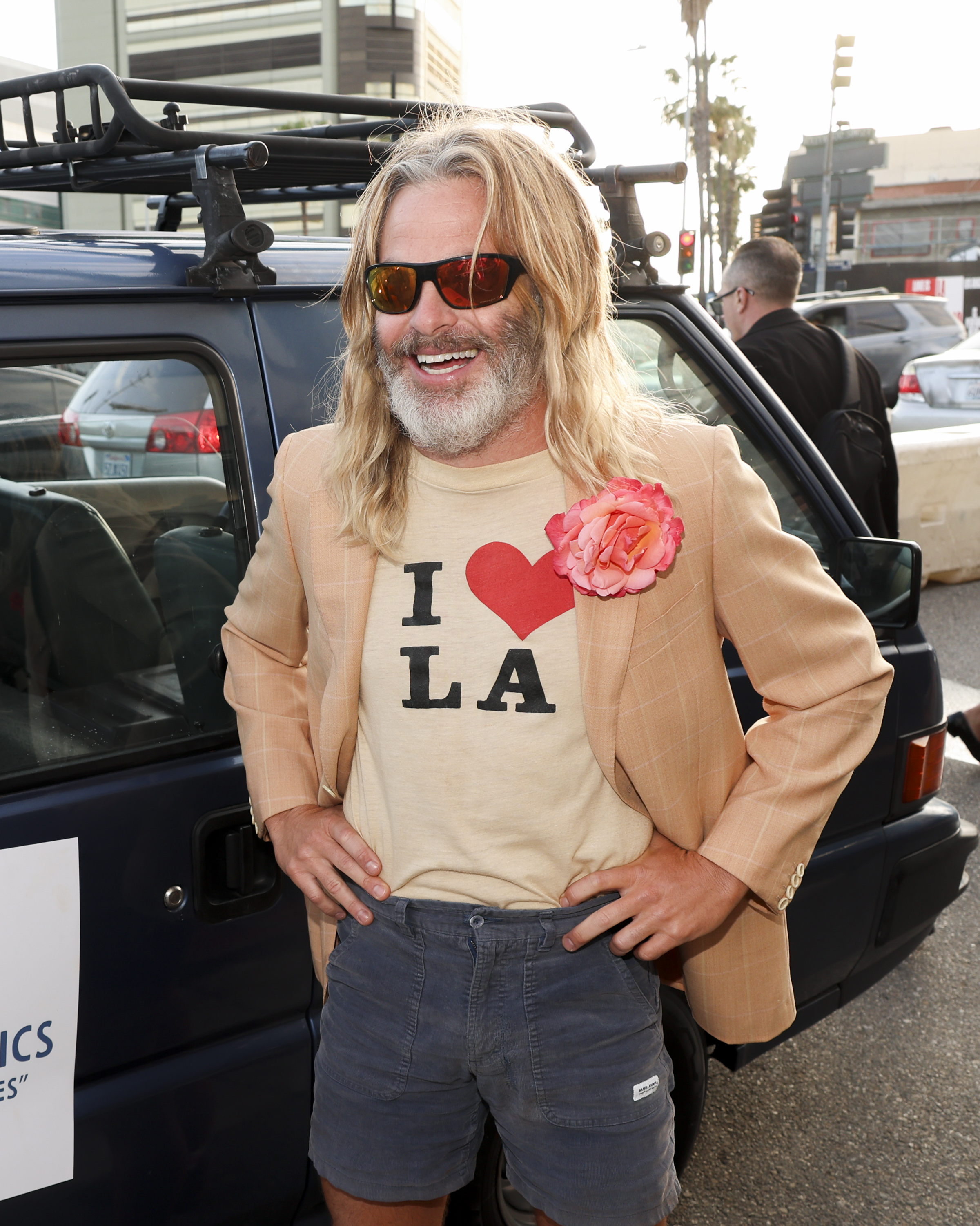 La celebrity en el estreno de "Poolman" en Los Ángeles, 2024 | Fuente: Getty Images