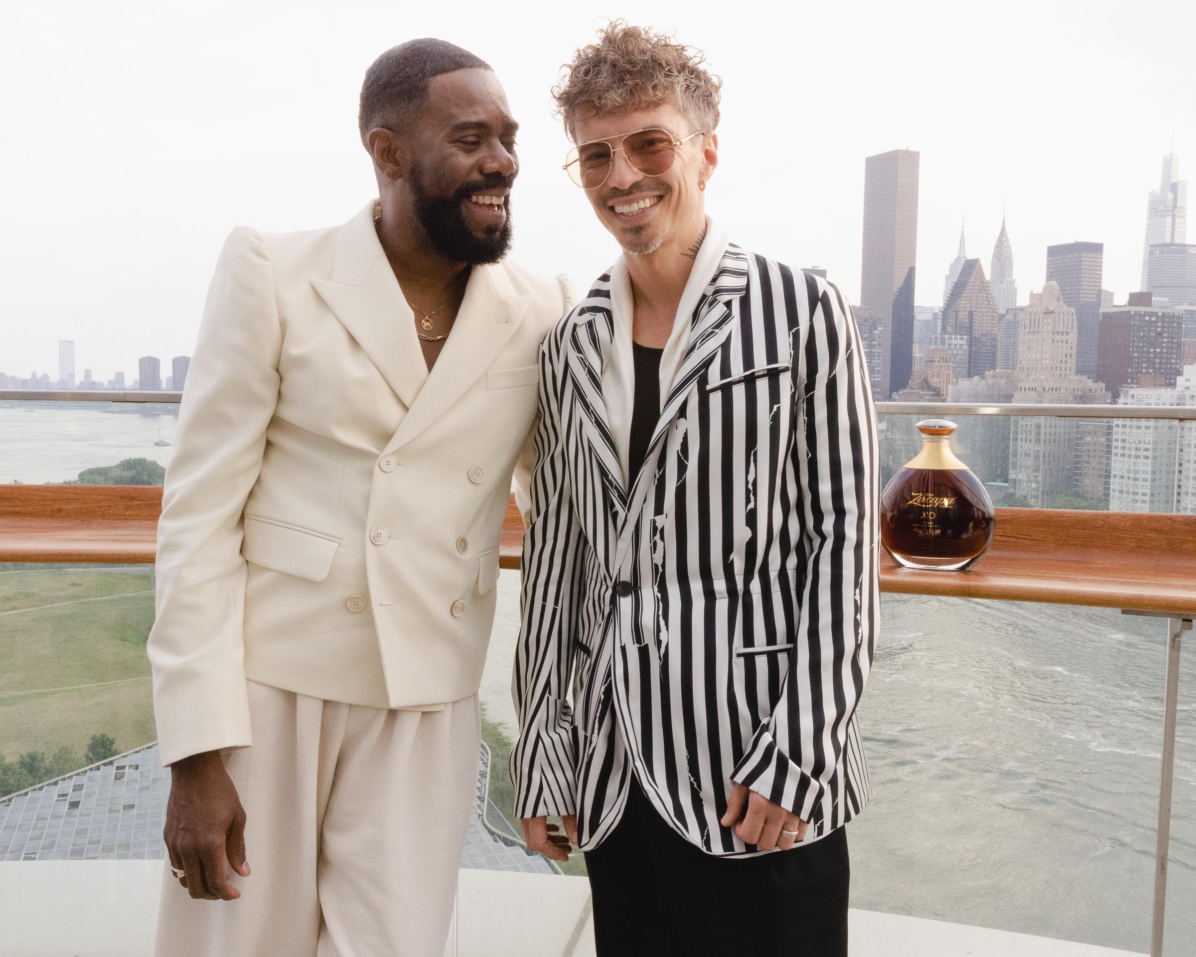 Colman Domingo y su esposo en la cena previa a los premios Tony en Nueva York, el 10 de junio de 2023. | Fuente: Getty Images