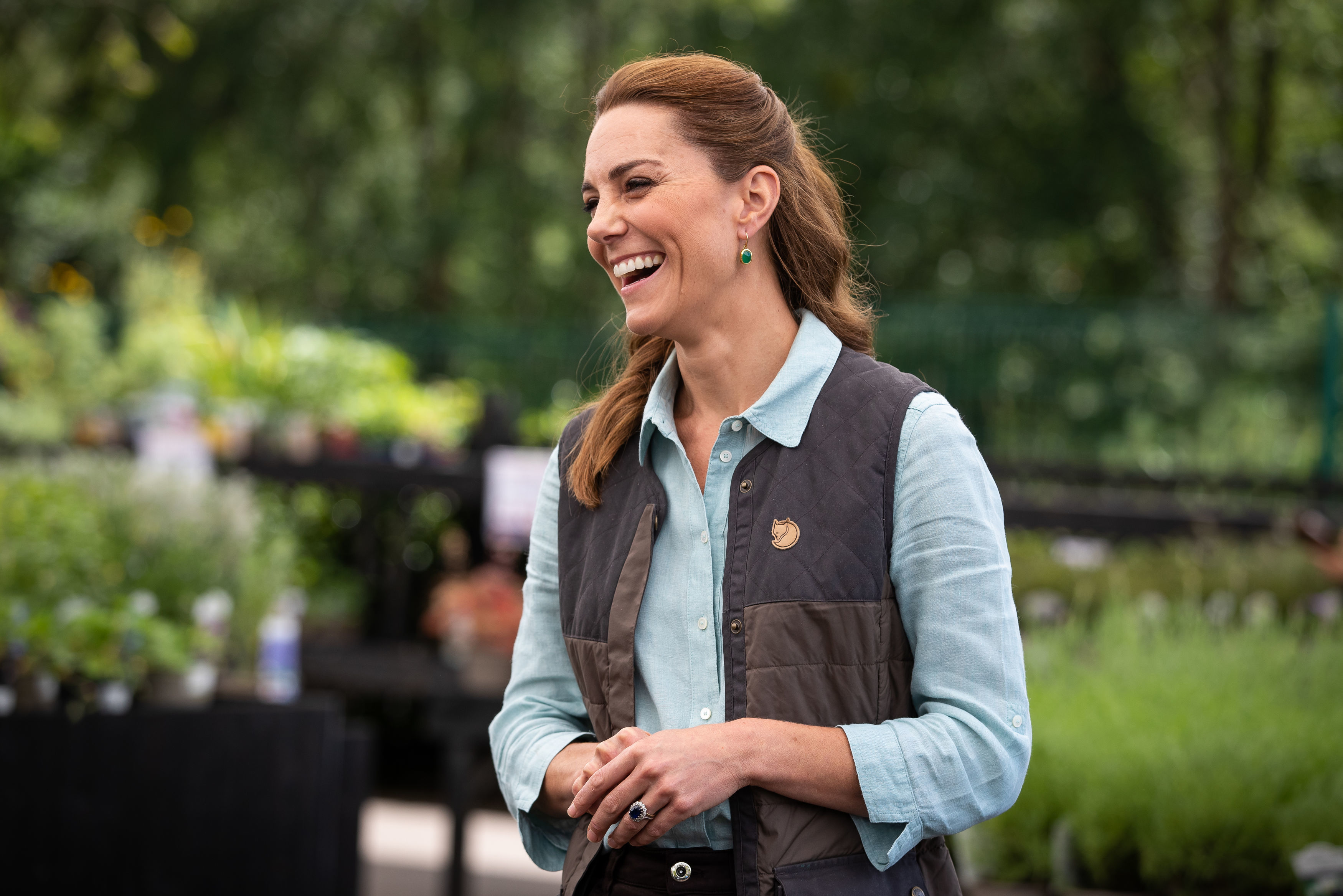 Princesa Catherine en el Centro de Jardines de Fakenham, Norfolk, el 18 de junio de 2020 en Fakenham, Reino Unido | Foto: Getty Images