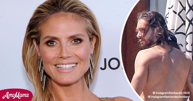 Heidi Klum, de 44 años, muestra sus pechos mientras descansa con su novio estrella casi 2 veces más joven