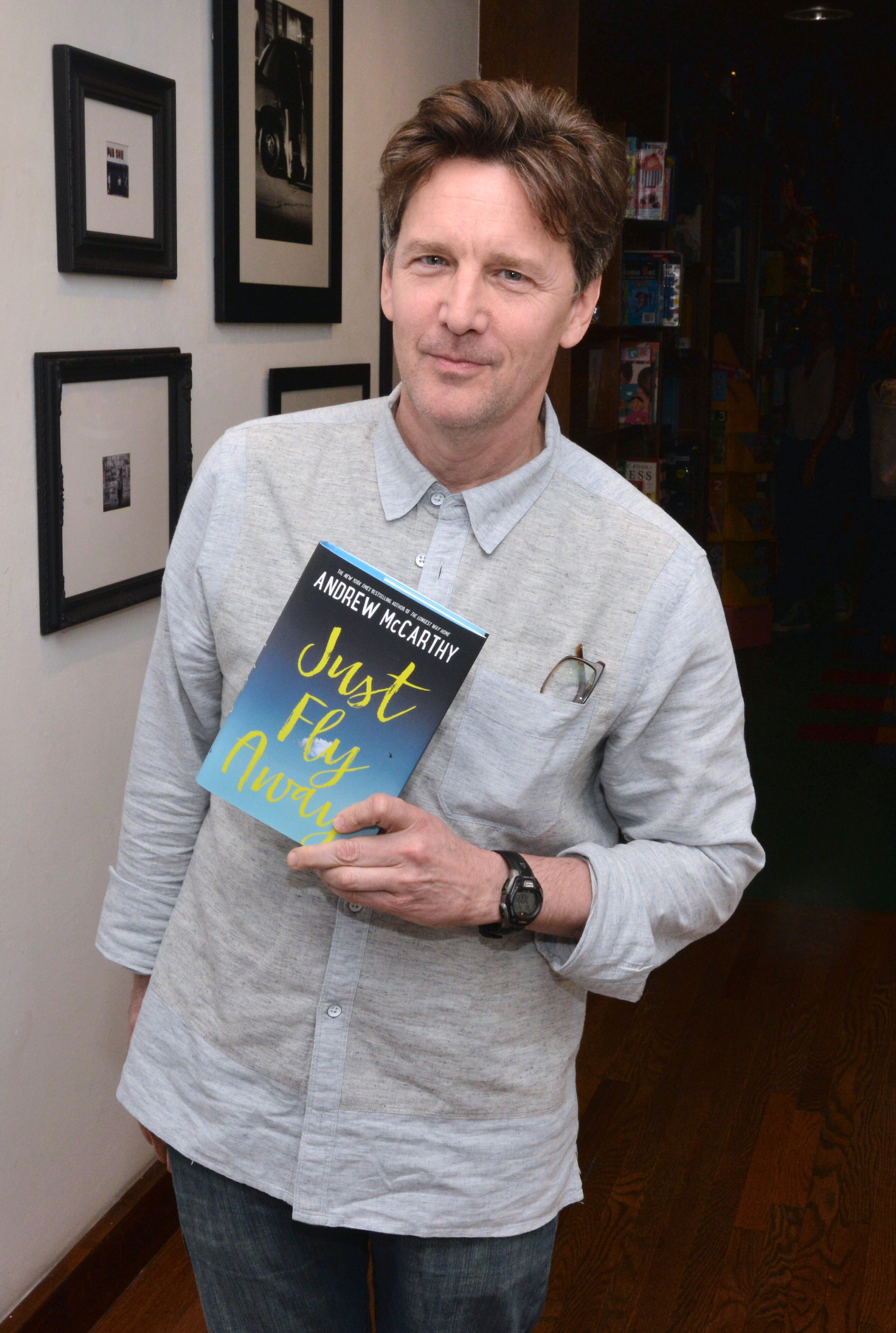 Andrew McCarthy promociona su libro "Just Fly With Me" el 21 de abril de 2017 | Fuente: Getty Images