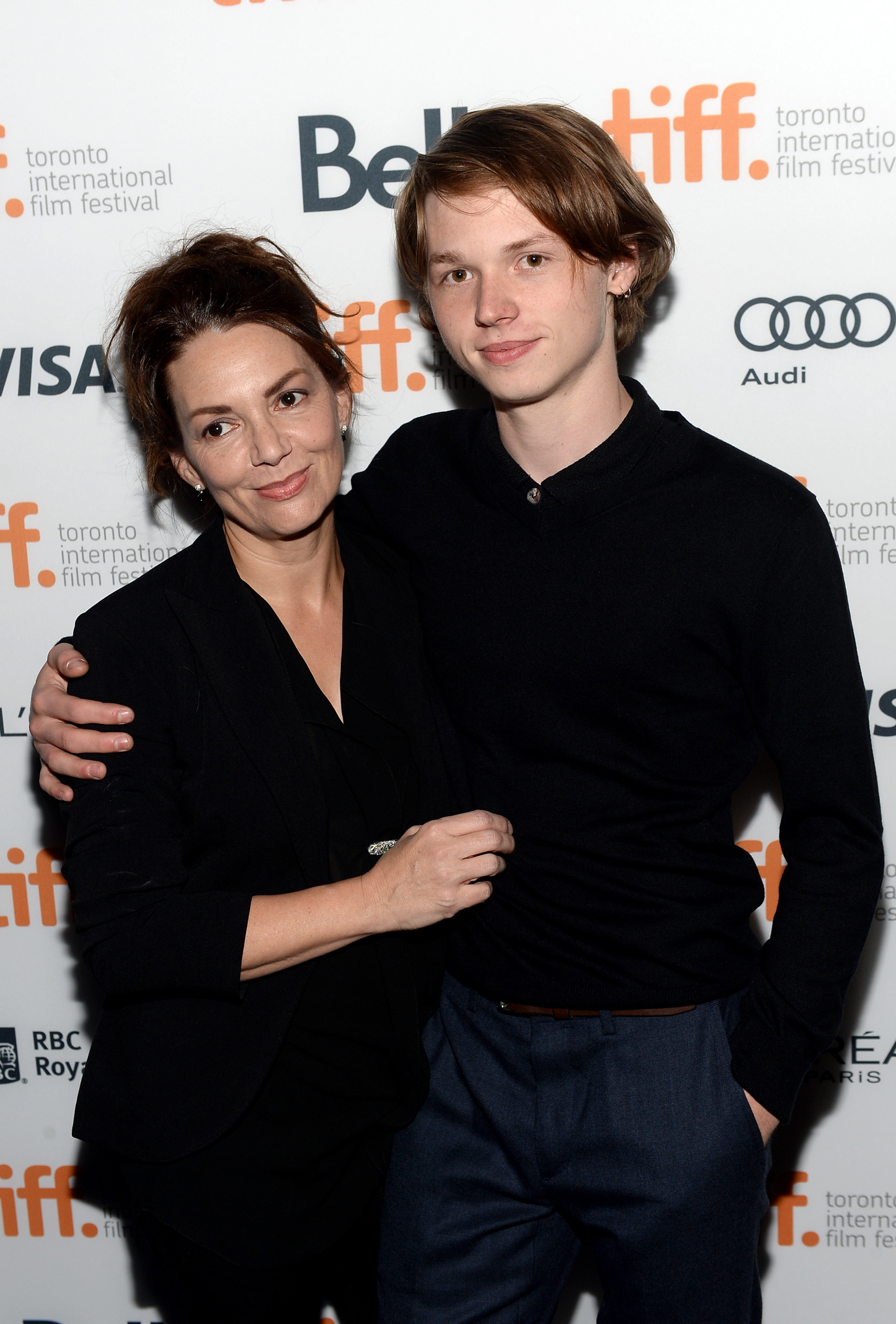 Joanne Whalley y Jack Kilmer llegan a "Palo Alto", 2013 | Fuente: Getty Images