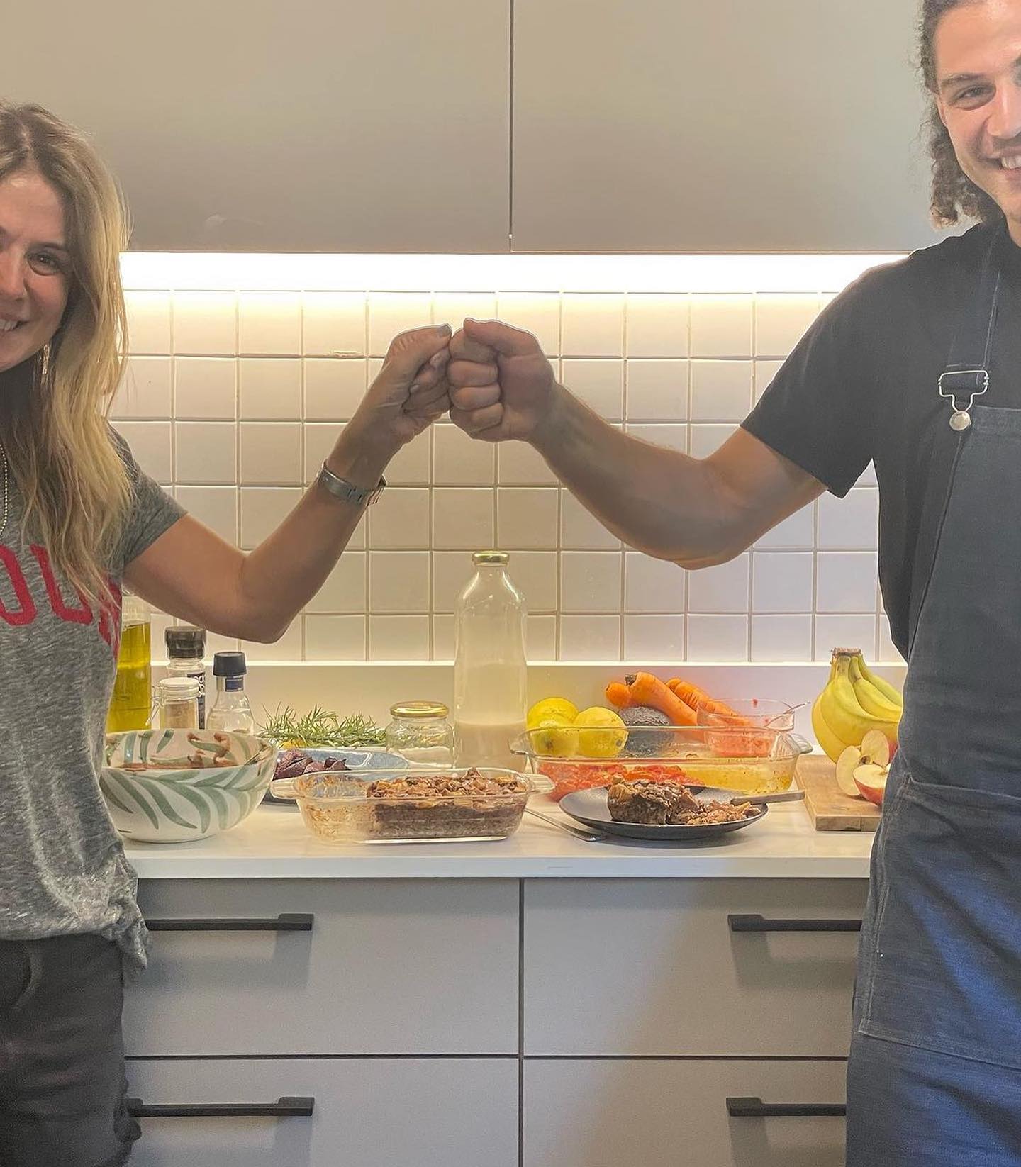 Gianmarco Battellini en la actualidad junto a su madre | Fuente: Instagram/flapalmiero