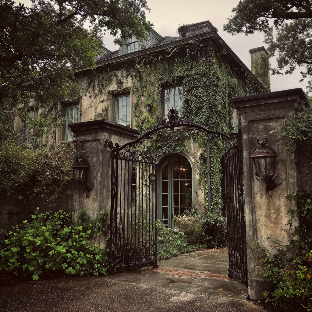 L'esterno di una dimora | Fonte: Midjourney