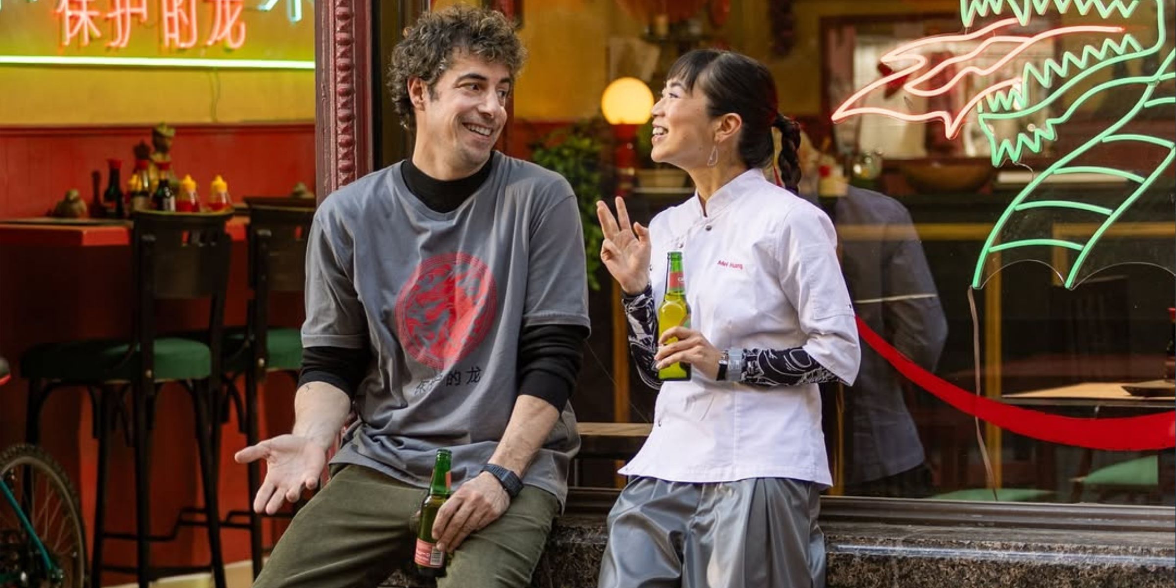 Esteban Lamothe y Débora Nishimoto | Fuente: Instagram/deboranishimoto