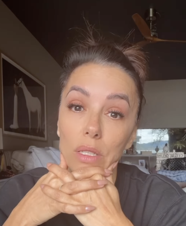 Una captura de pantalla de Eva Longoria, fechada en enero de 2025 | Fuente: Instagram/evalongoria