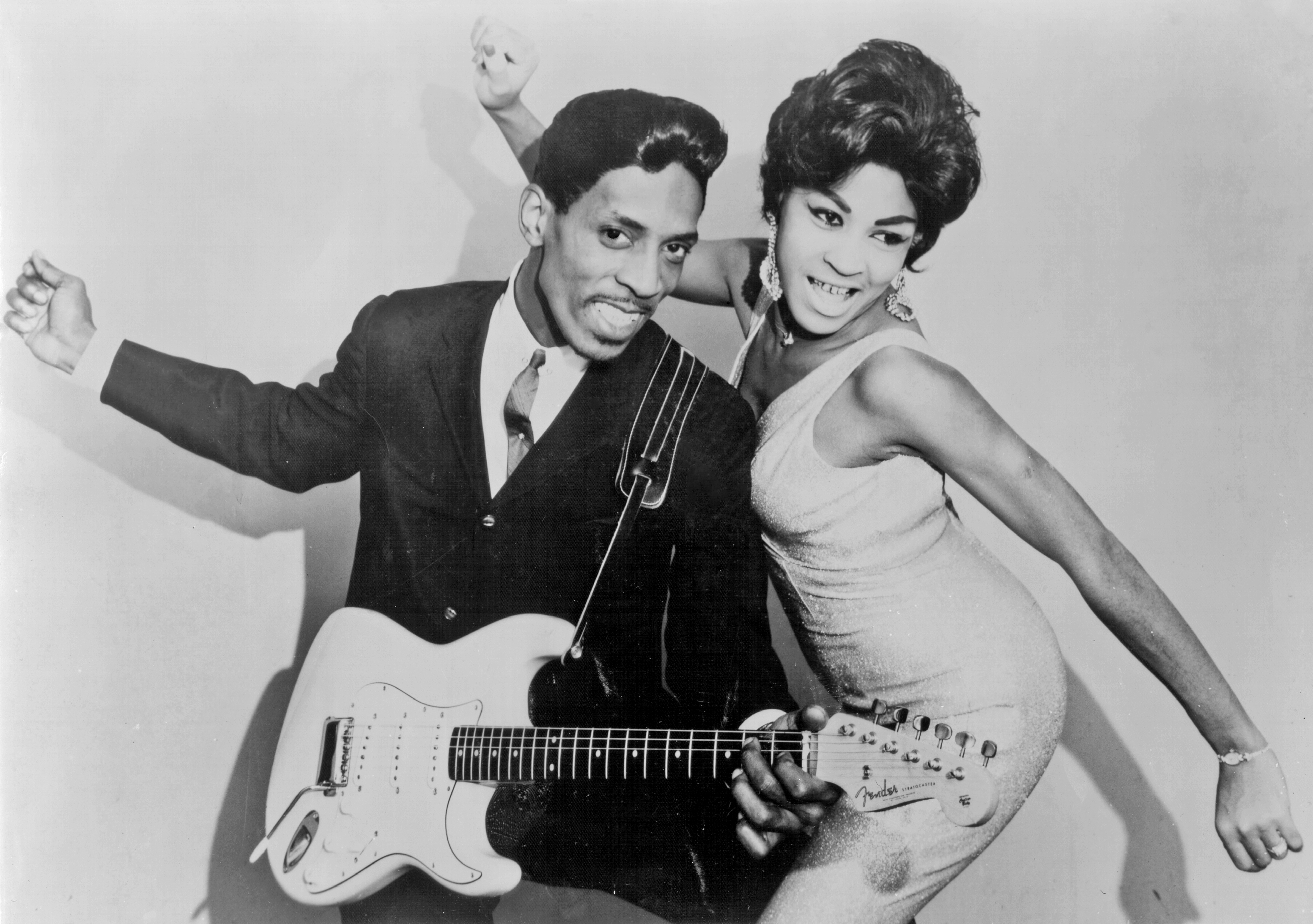 El dúo de R&B Ike & Tina Turner posan para un retrato, el 1 de enero de 1961. | Foto: Getty Images