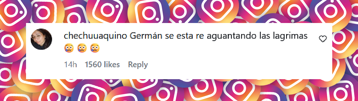 Comentario de una usuaria sobre la partida de uno de los tres jurados de "MasterChef Celebrity" | Fuente: Instagram/masterchefargentina