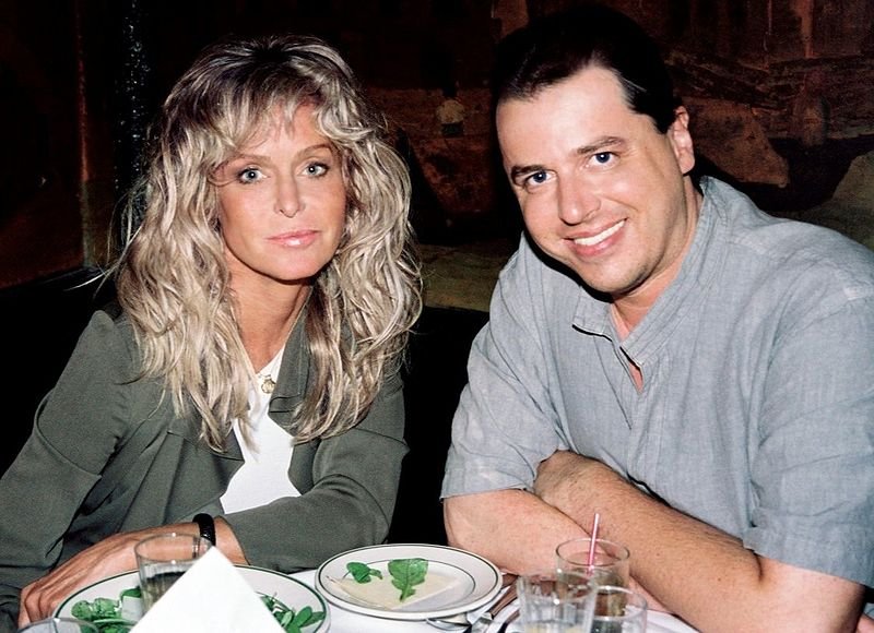 Farrah Fawcett y Craig Nevius el 19 de diciembre de 2008. | Foto: Wikimedia Commons