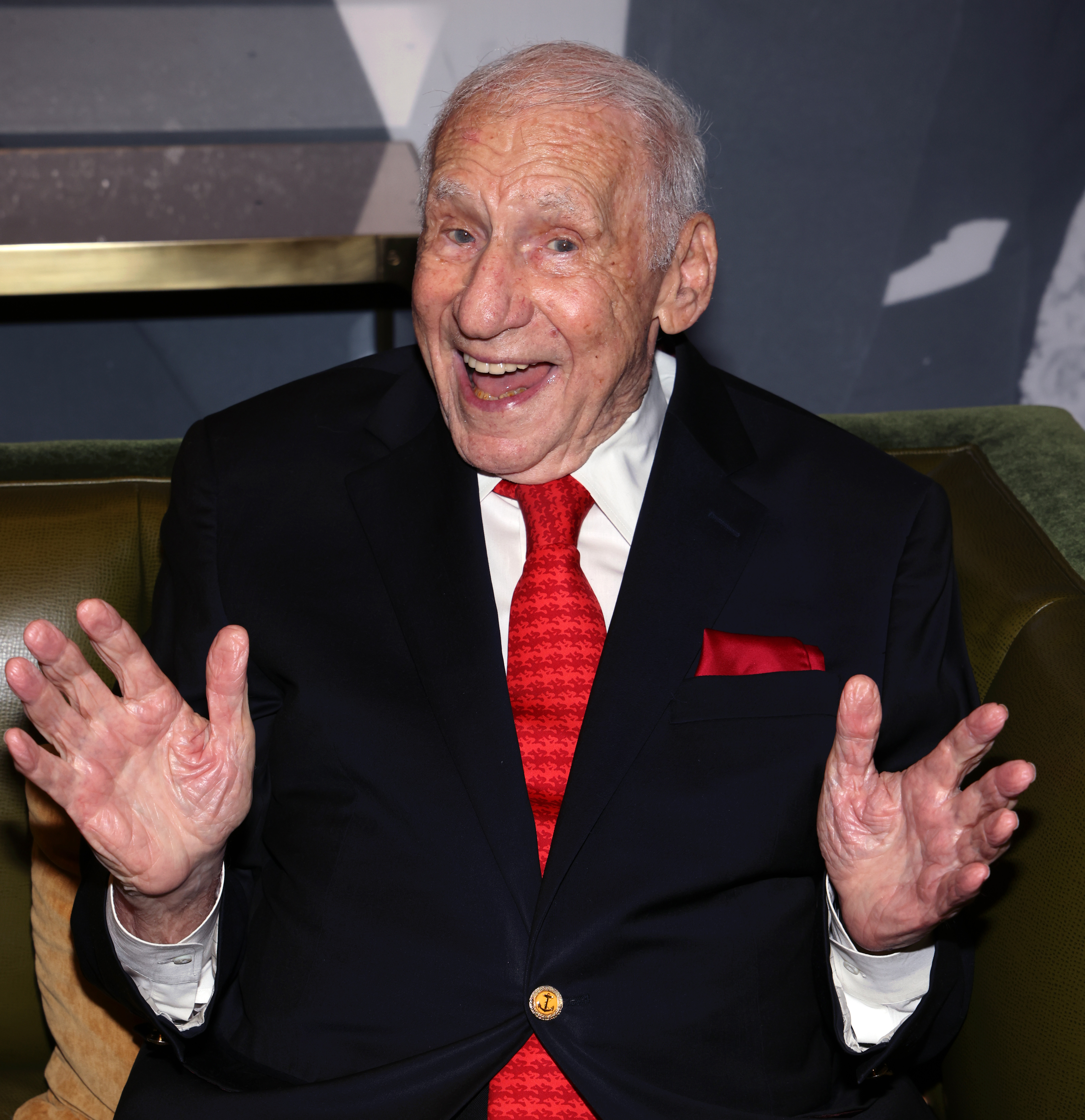 Mel Brooks en el Teatro Saban el 18 de mayo de 2023, en Beverly Hills, California | Fuente: Getty Images