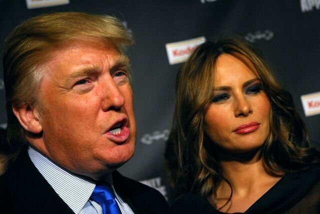 Presidente Trump y su esposa Melania / Imagen tomada de: Getty Images/GlobalImagesUkraine