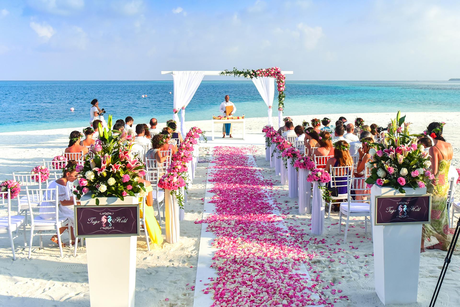 Una boda en la playa | Fuente: Pexels