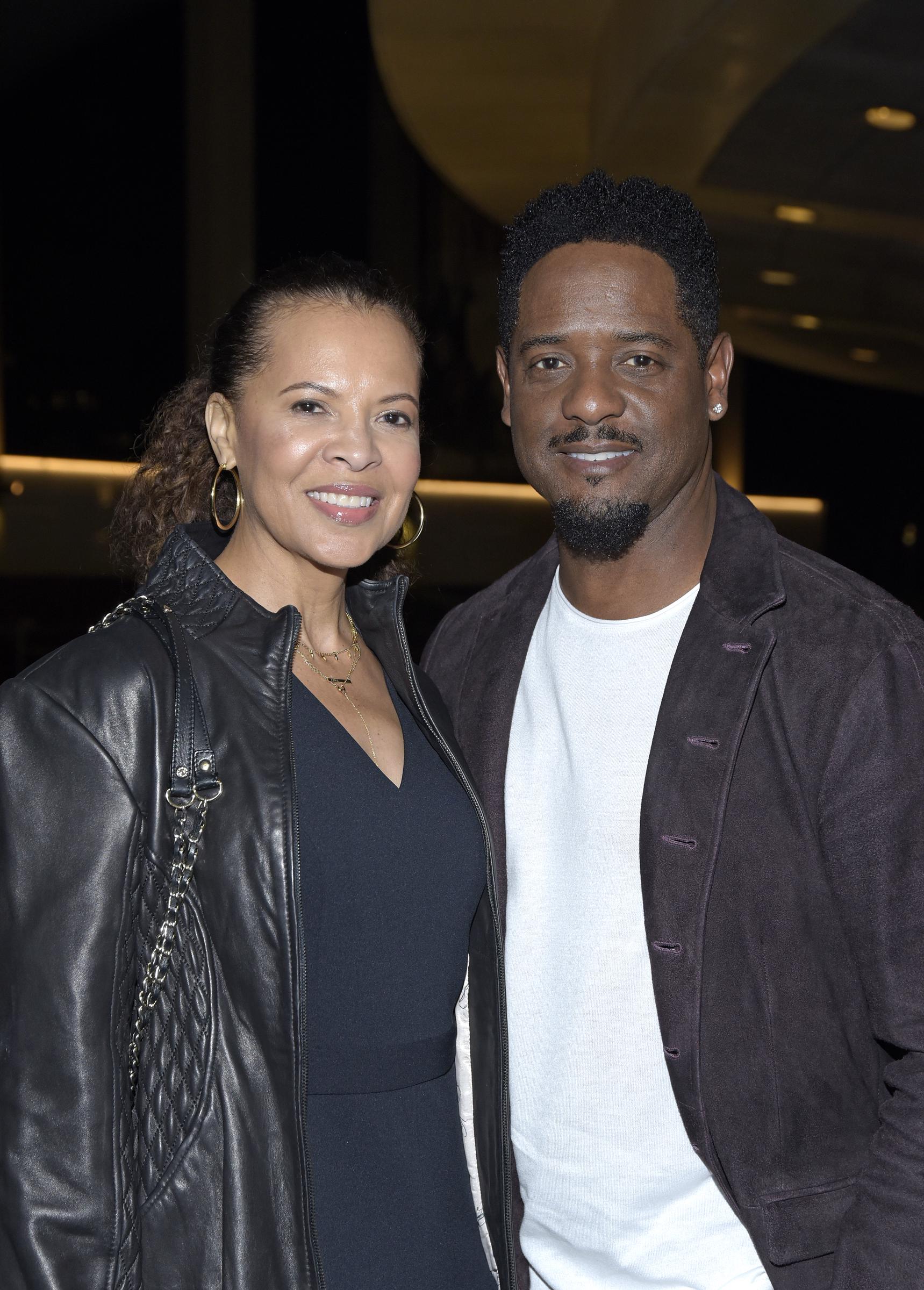 Désirée DaCosta y Blair Underwood en la noche de estreno de "Lackawanna Blues" en Los Ángeles, California, el 13 de marzo de 2019. | Fuente: Getty Images