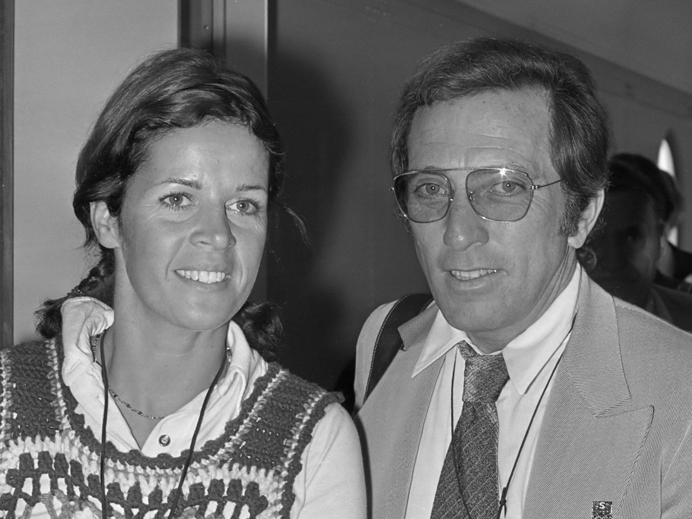 Andy Williams y Claudine Longet en 1972. │Foto: Wikimedia Commons