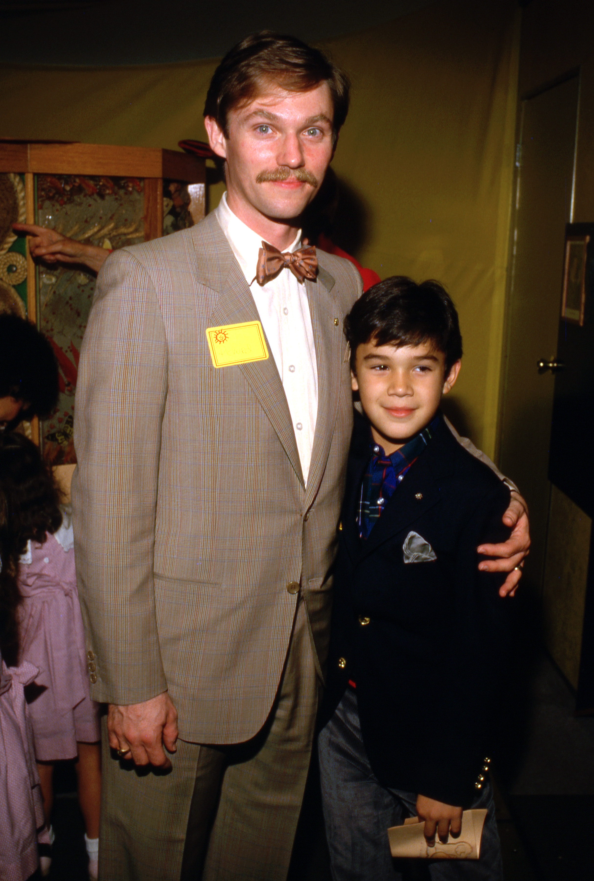 Richard y Richard Francisco Thomas fotografiados el 22 de mayo de 1986 | Fuente: Getty Images