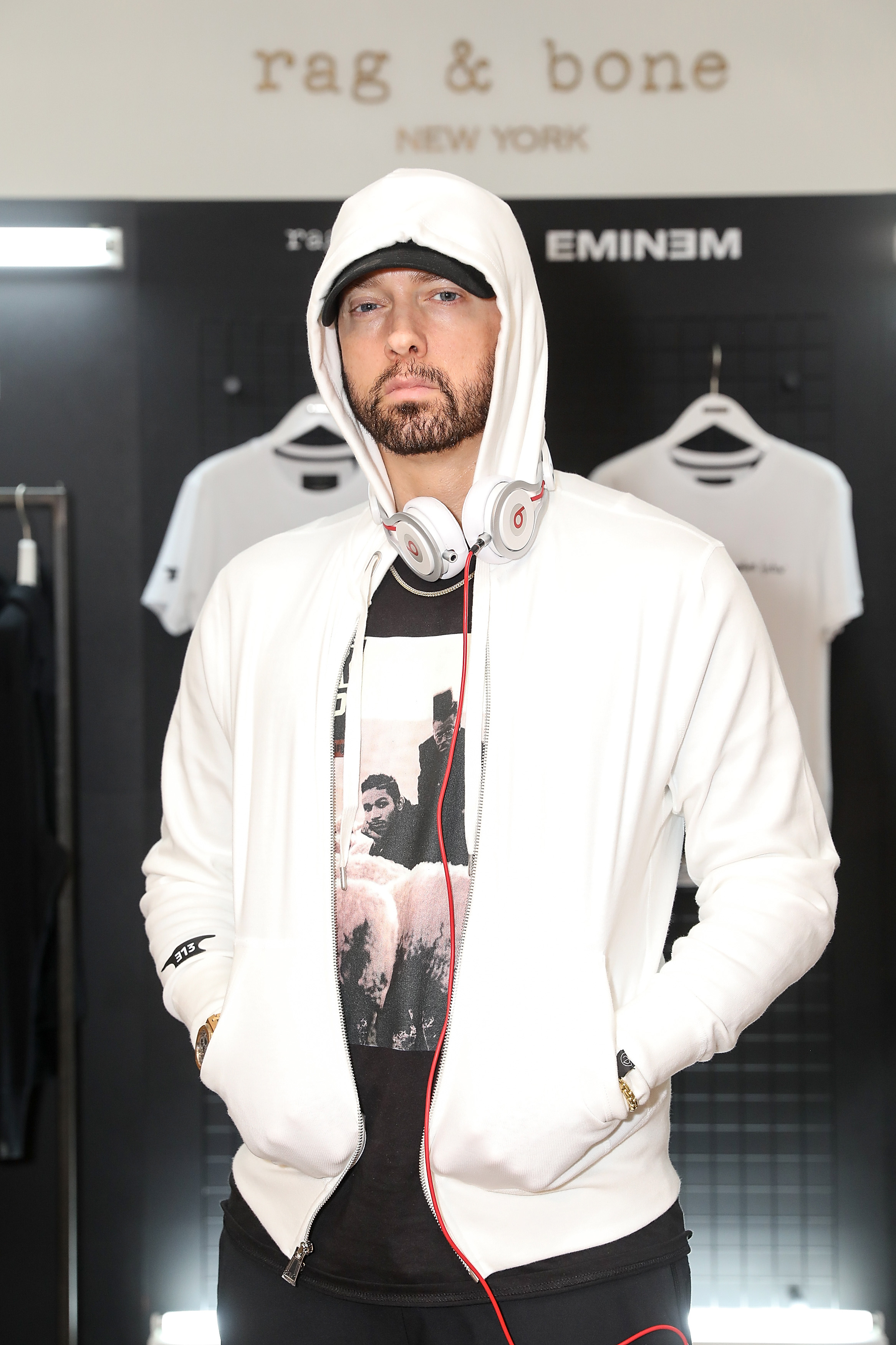Eminem asiste al rag & bone X Eminem London Pop-Up Opening el 13 de julio de 2018 en Londres, Inglaterra | Fuente: Getty Images