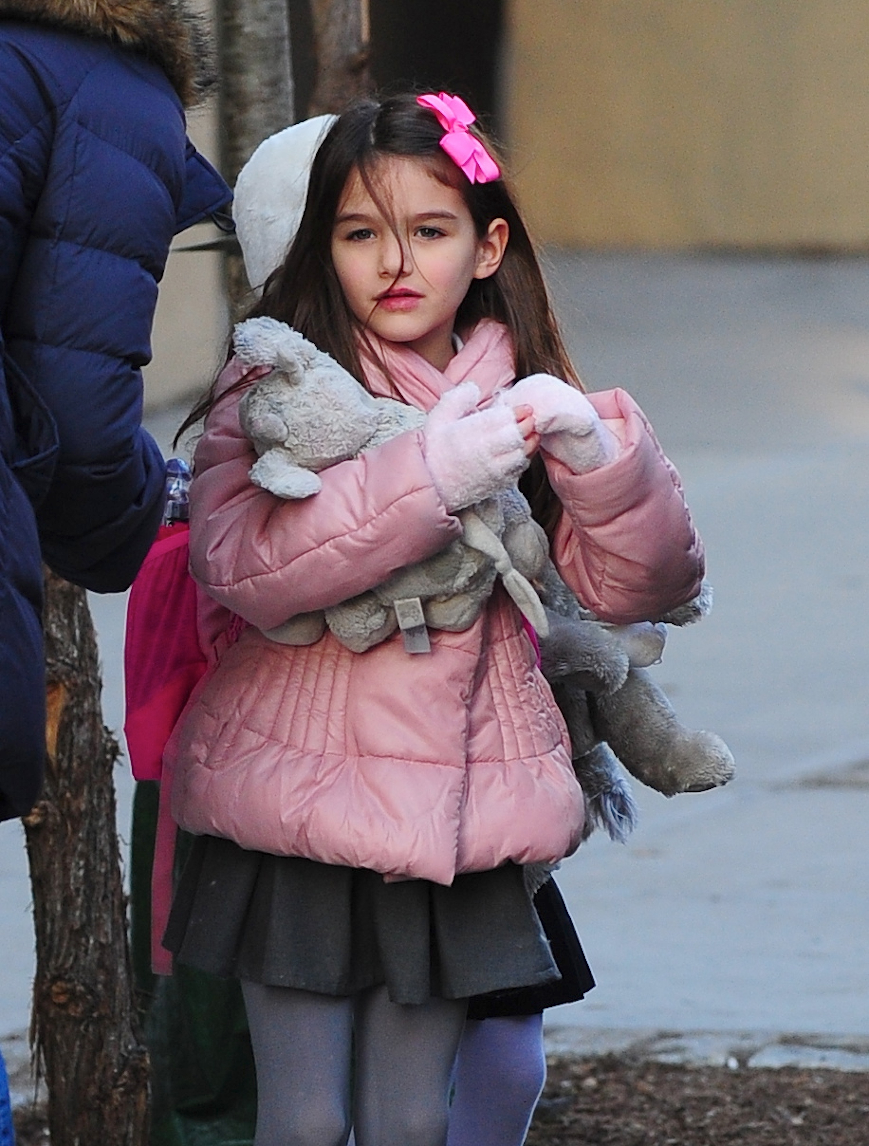 Suri Cruise es vista el 29 de noviembre de 2012 en Nueva York | Foto: Getty Images