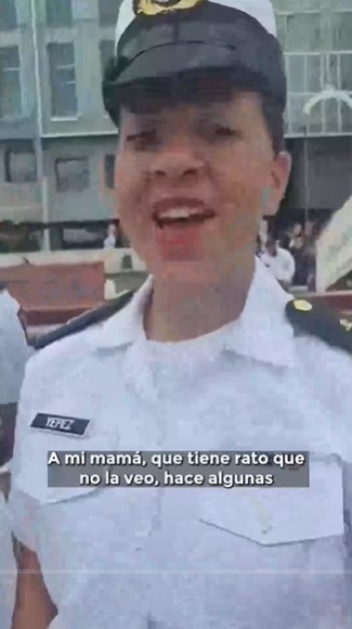 Los cadetes dan sus últimos mensajes antes de la colisión. | Foto: TikTok/latinus_us