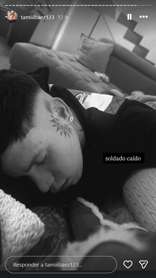 La actual pareja de Tamara Báez, Thiago Martínez | Fuente: Instagram/tamiiibaez123