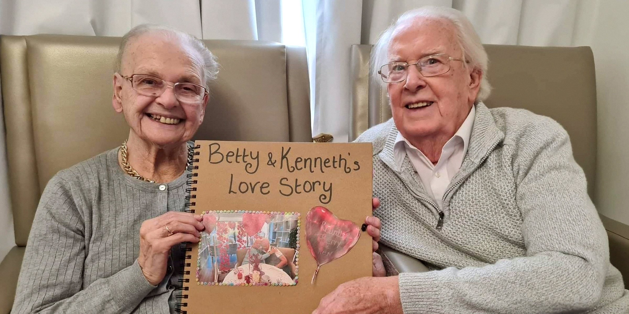 Betty Meredith y Kenneth | Foto: facebook.com/BournViewCareHome