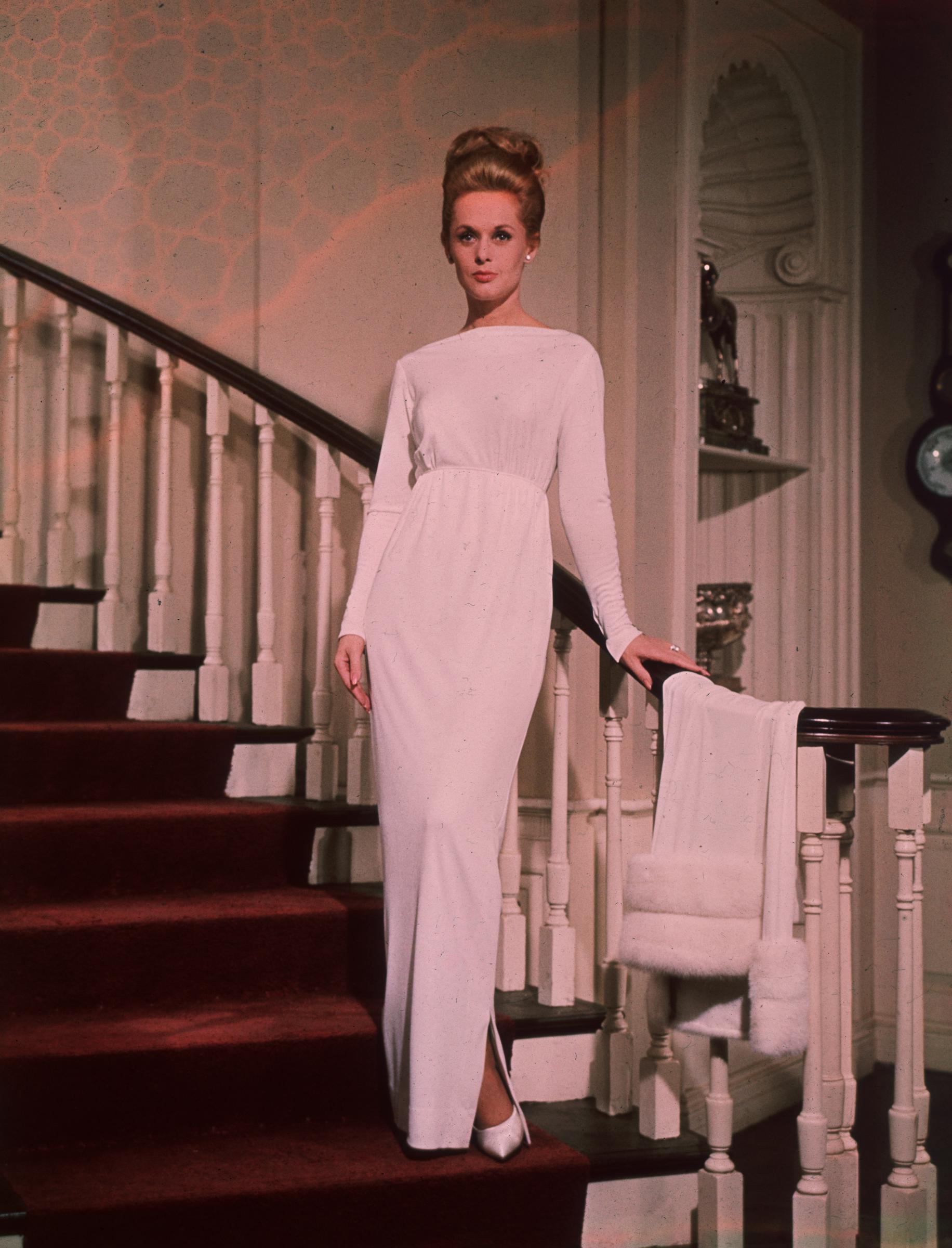 Tippi Hedren protagoniza la película de Hitchcock "Marnie" en 1964. | Fuente: Getty Images