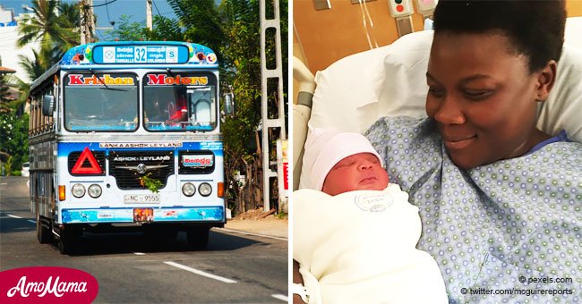 Mujer da a luz en autobús después de que hospital la enviara a casa con contracciones días antes
