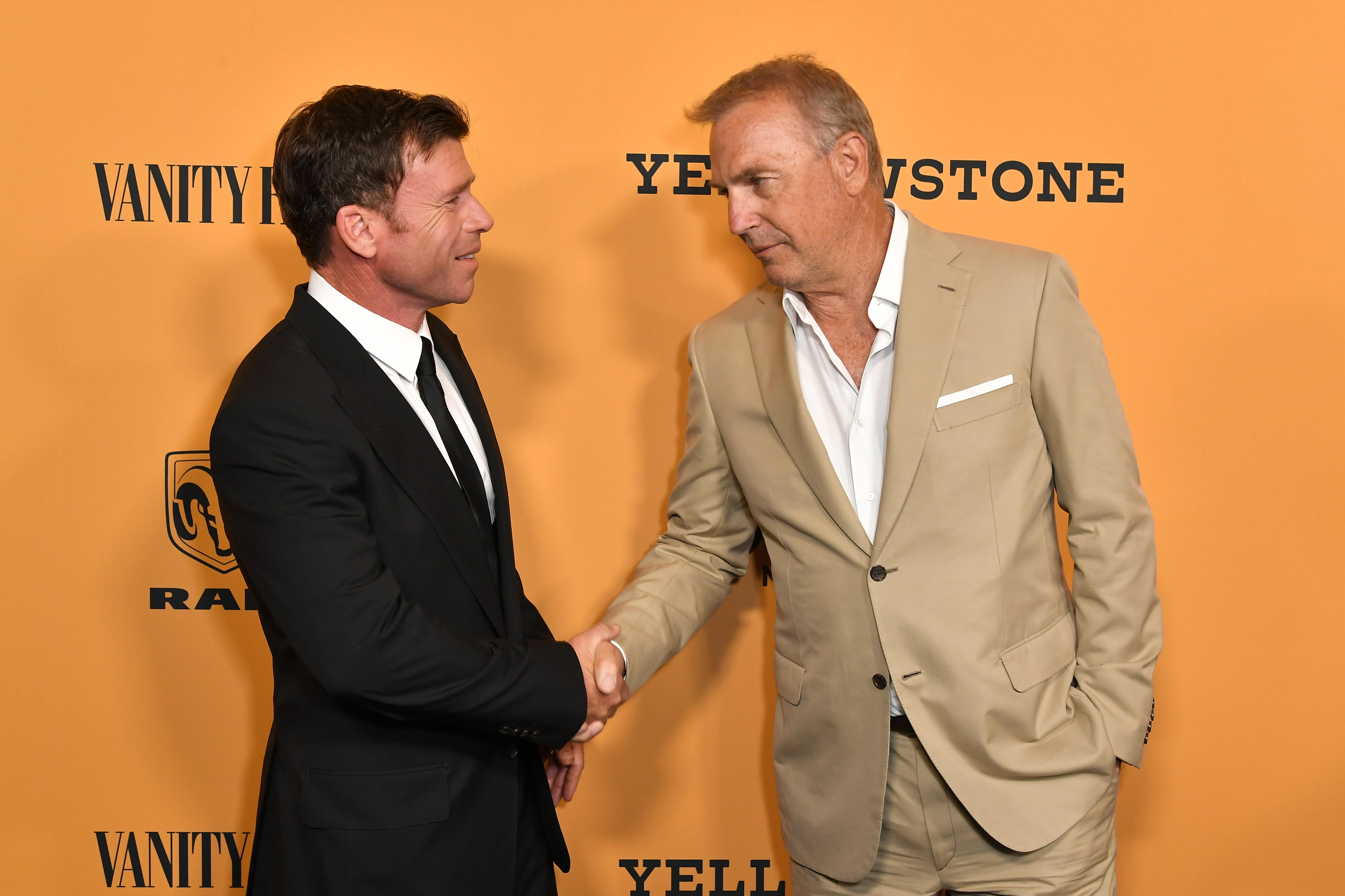 Taylor Sheridan y Kevin Costner | Fuente: Getty Images