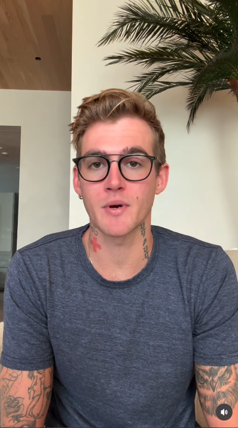 Presley Gerber aparece en un video de 2025 de "Mental Health Mondays" hablando sobre Xanax (alprazolam) y su experiencia personal con el medicamento como parte de sus continuas charlas sobre la salud mental. | Fuente: Instagram/presleygerber