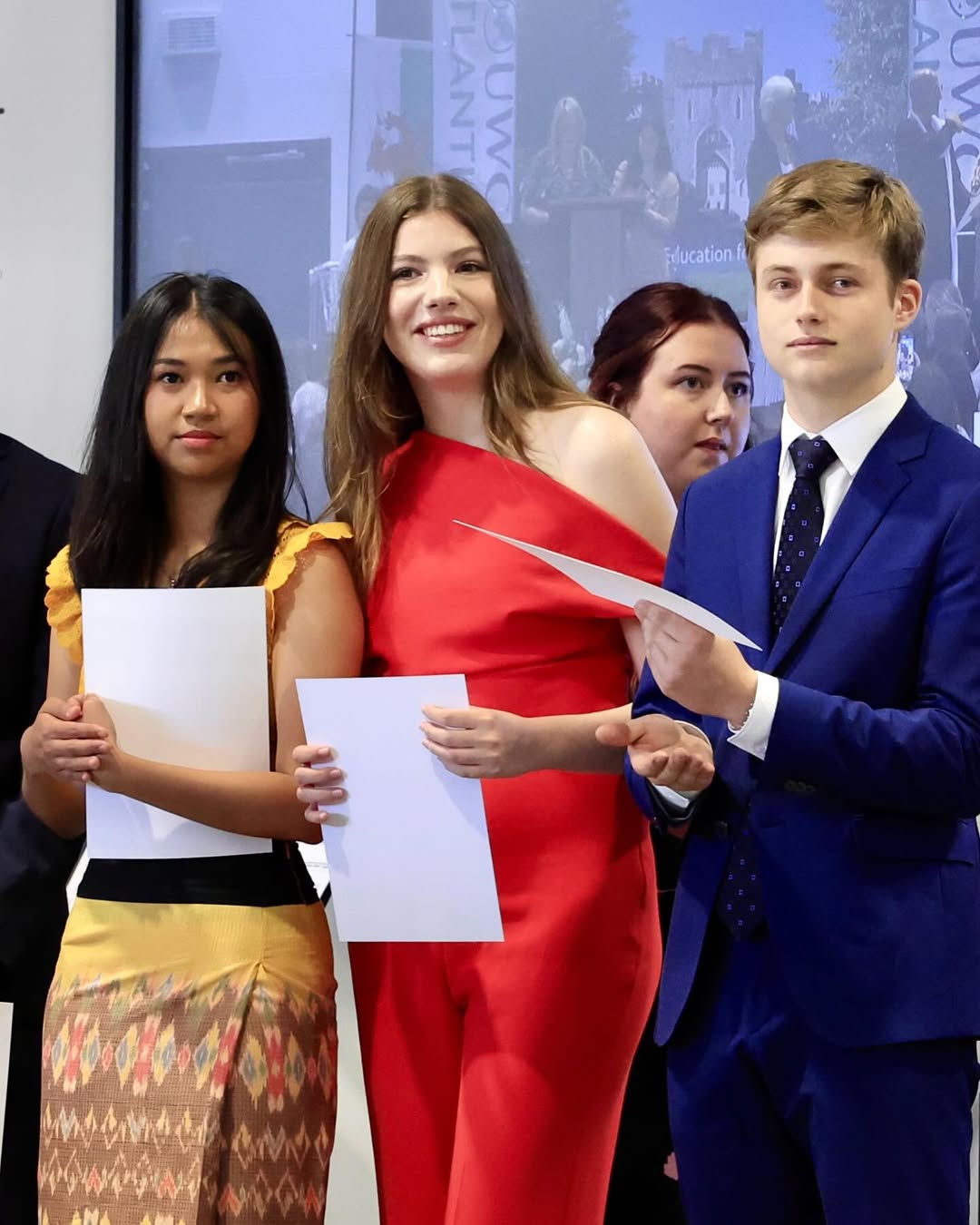 La Infanta Sofía en su graduación de bachillerato. | Fuente: Instagram/casareal.es