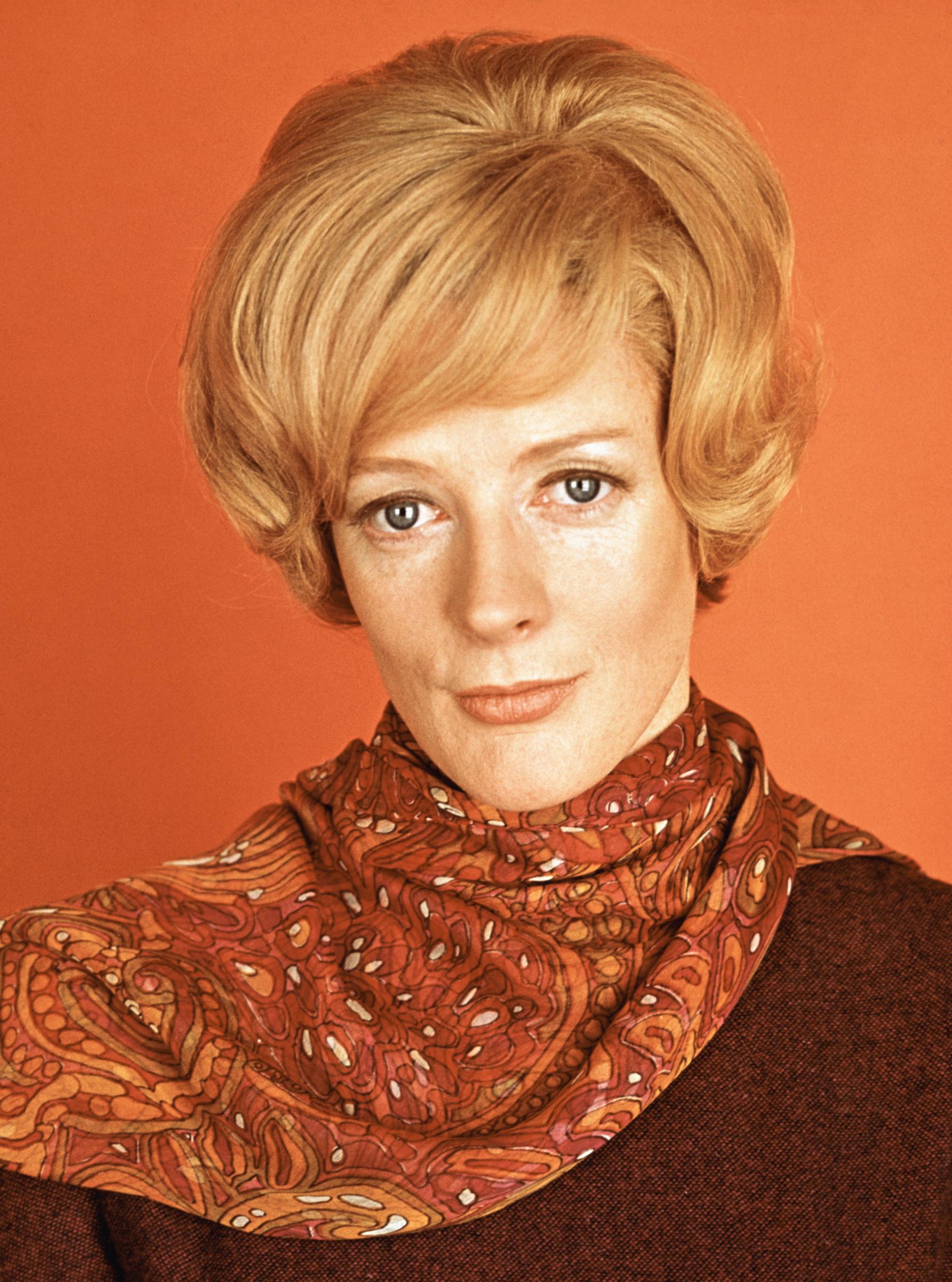 Maggie Smith en el plató de "The Prime of Miss Jean Brodie" en 1969 | Fuente: Getty Images