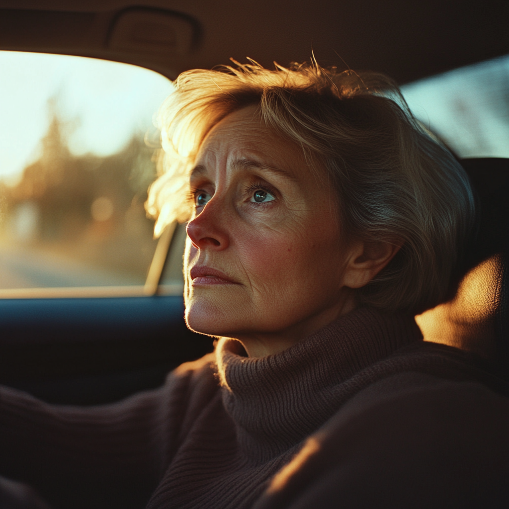 Una mujer conduciendo su Automóvil | Fuente: Midjourney